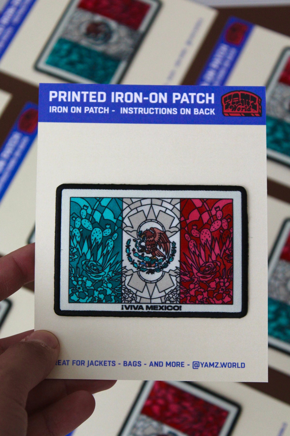 Mexico Flag Iron-On Patch