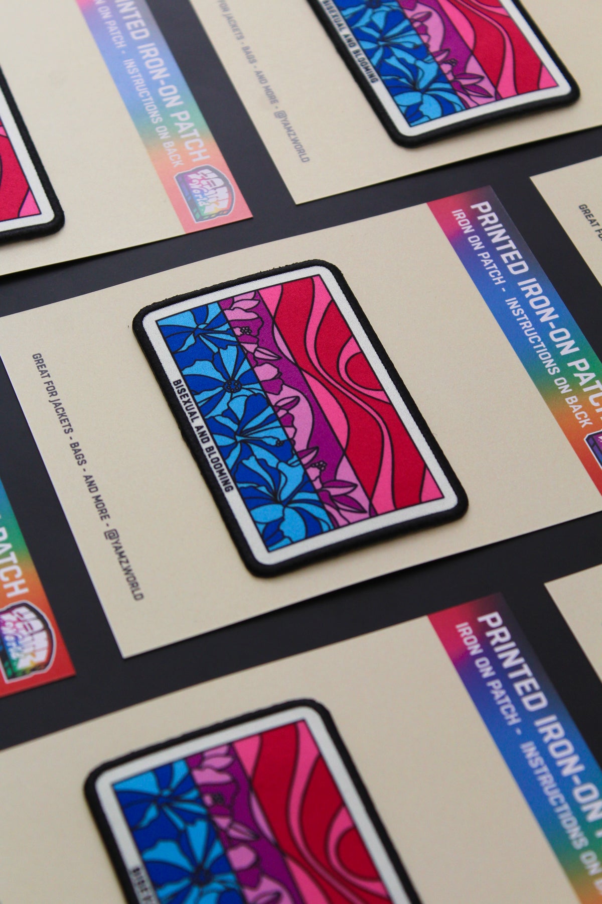 Bisexual Flag Iron-On Patch