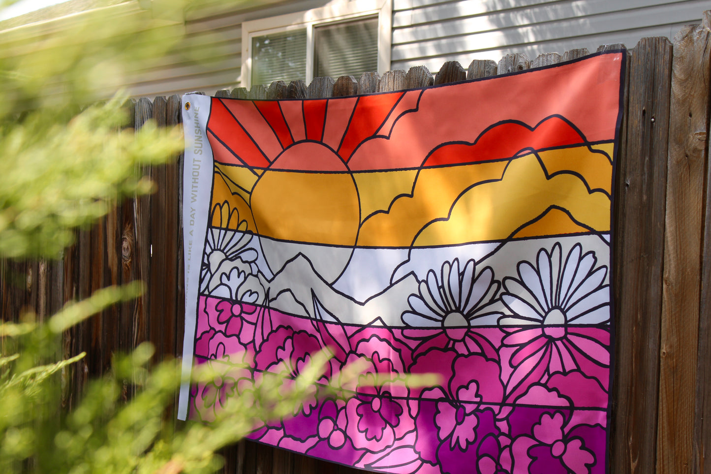 Flower Lesbian Flag