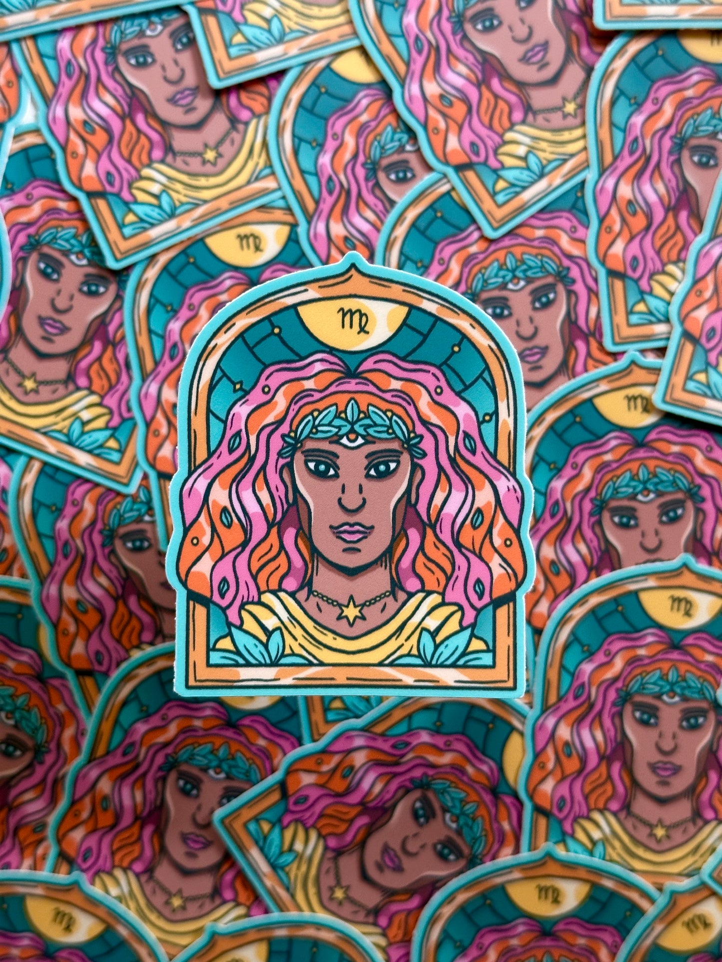 Astrology Sign Stickers - Yamz Heralds of the divine