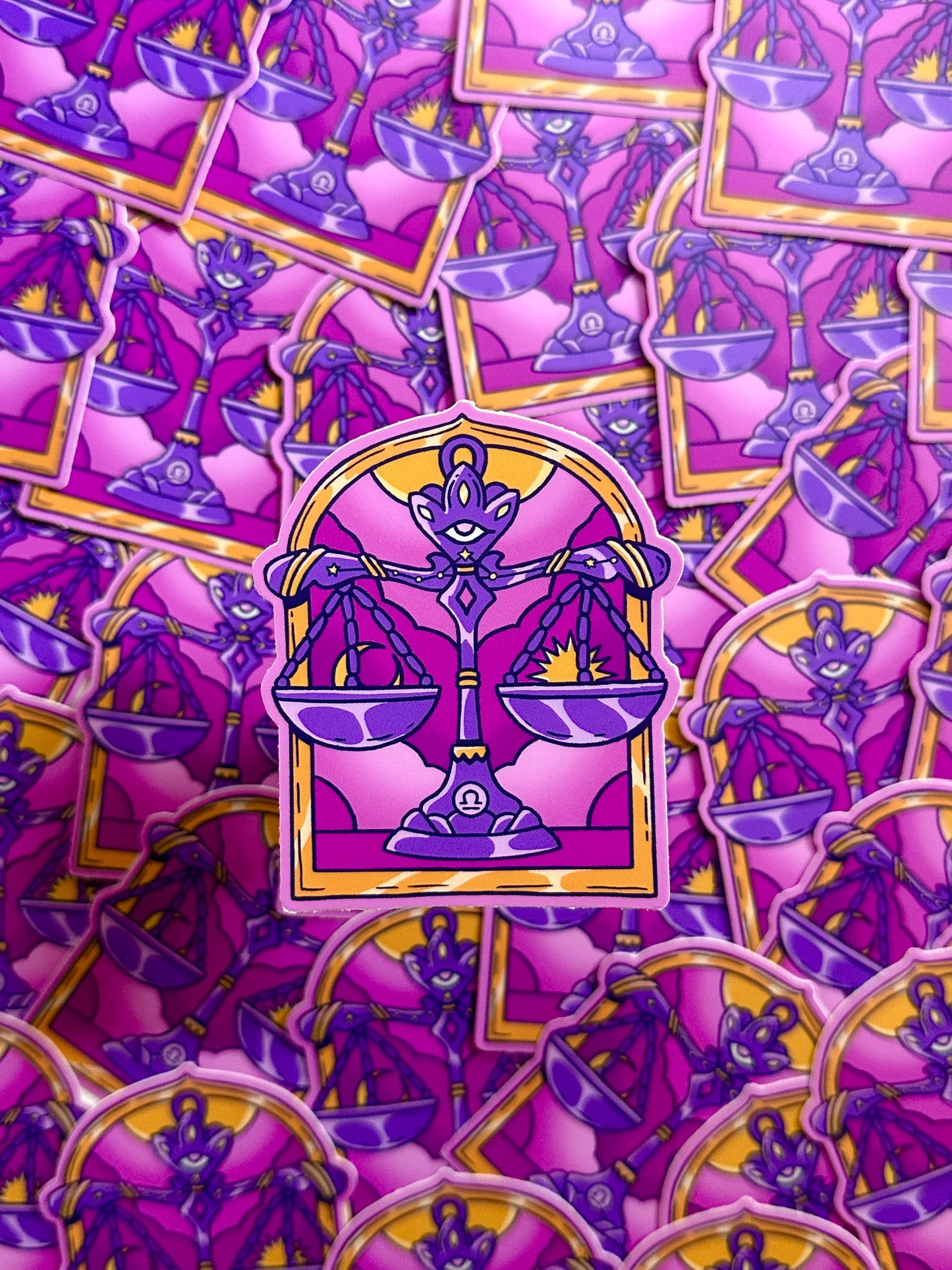 Astrology Sign Stickers - Yamz Heralds of the divine
