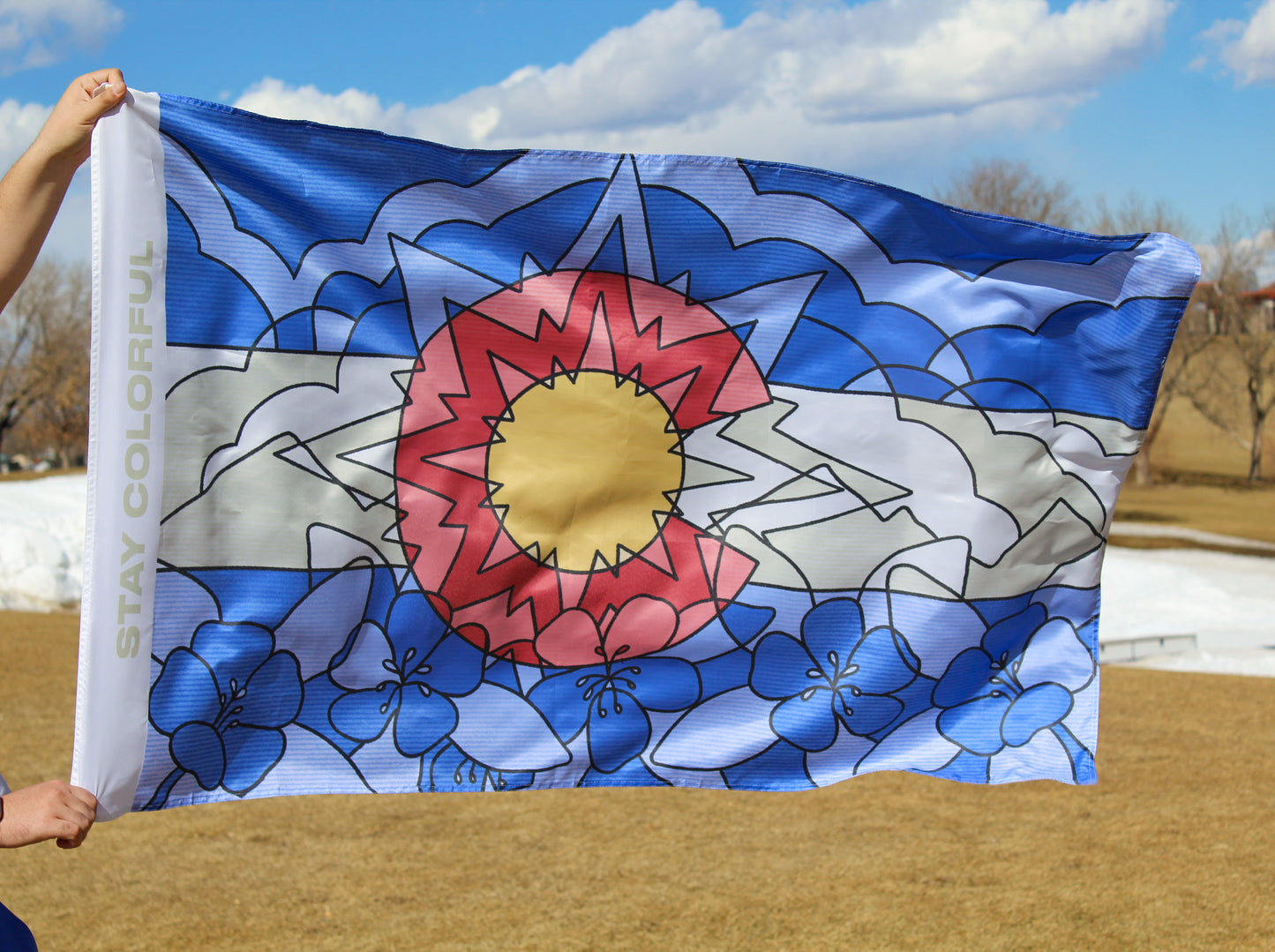 Flower Colorado Flag
