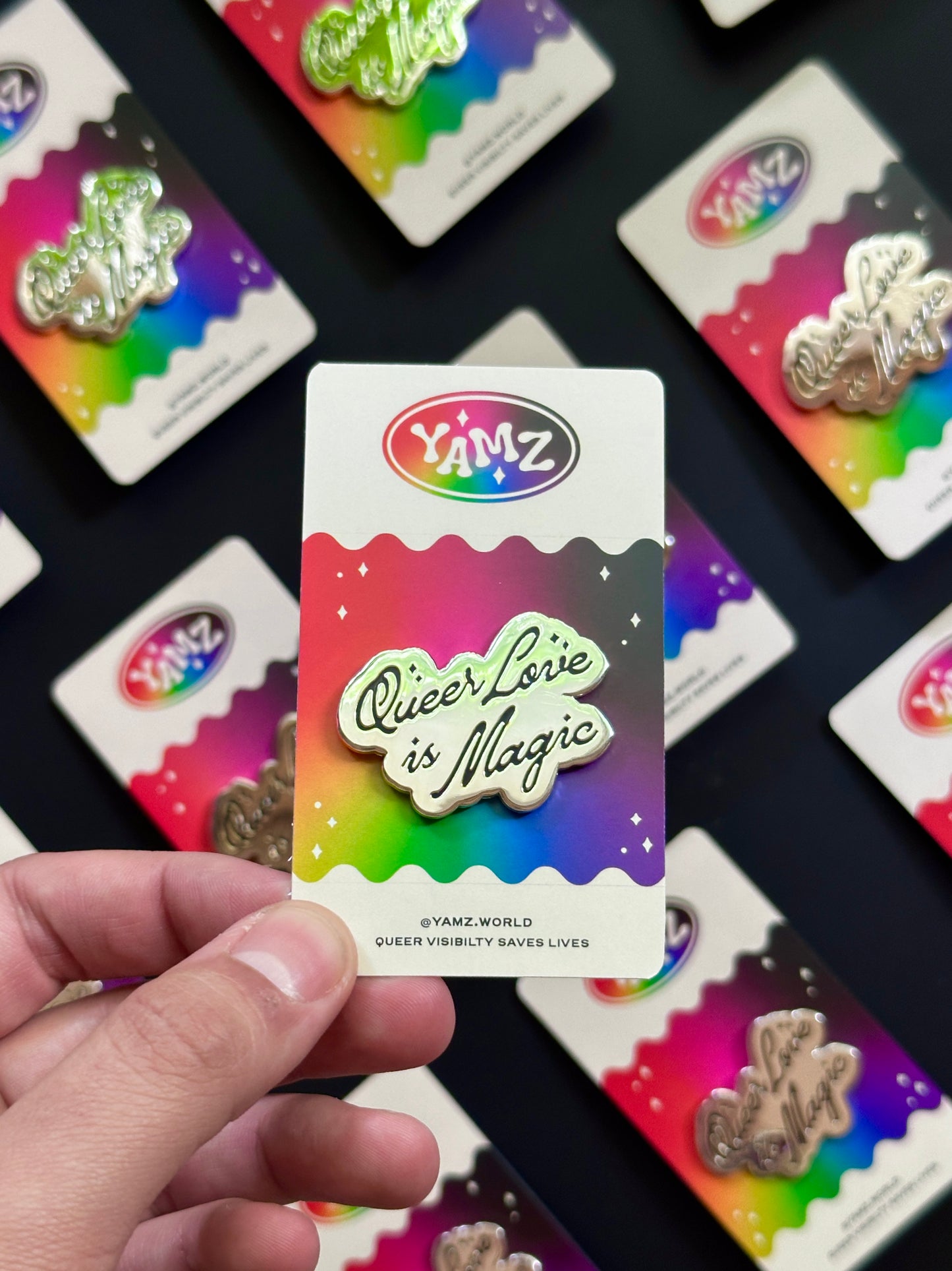 Queer Love is Magic Enamel Pin