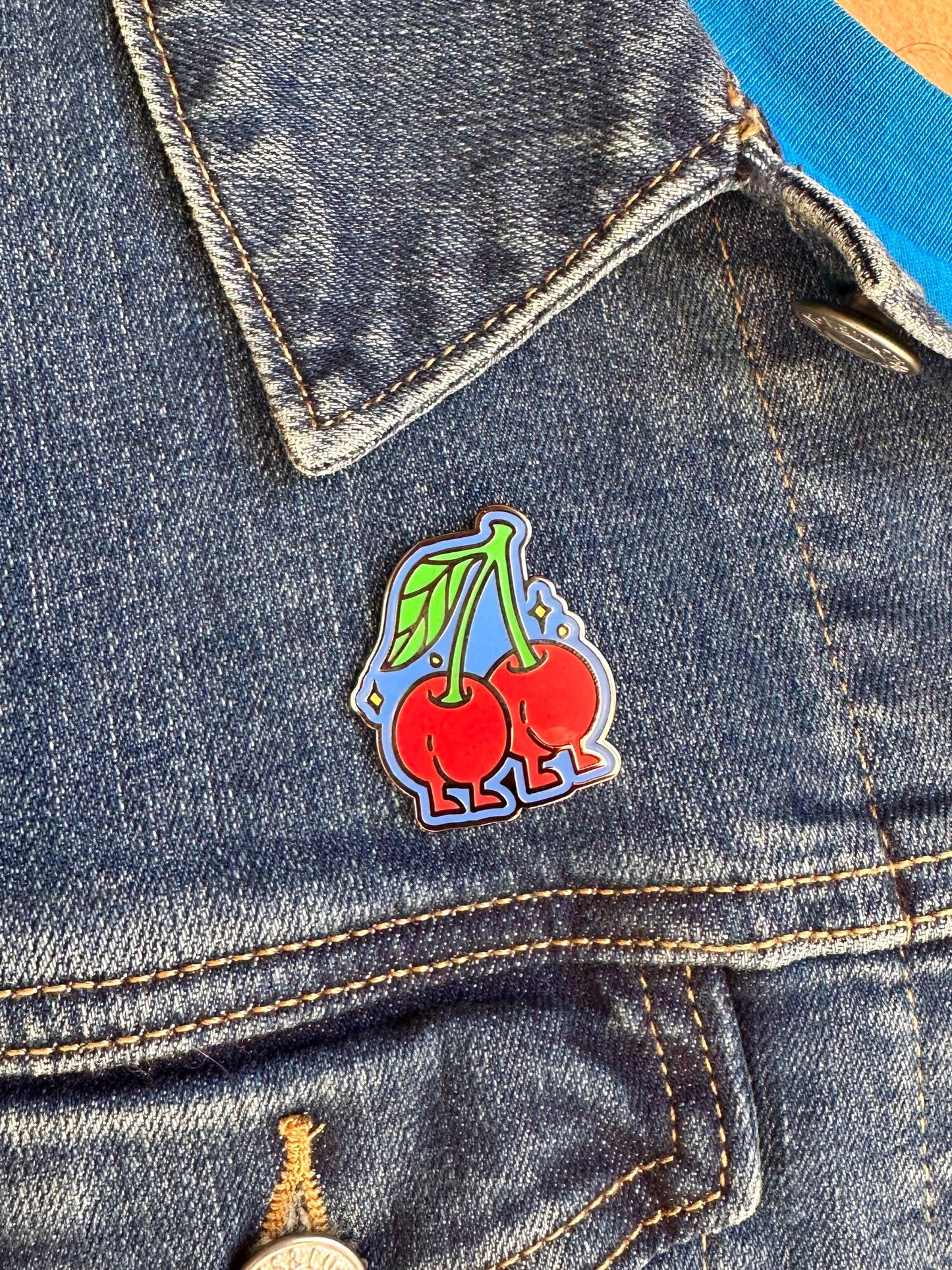 Cherry Butts Pin