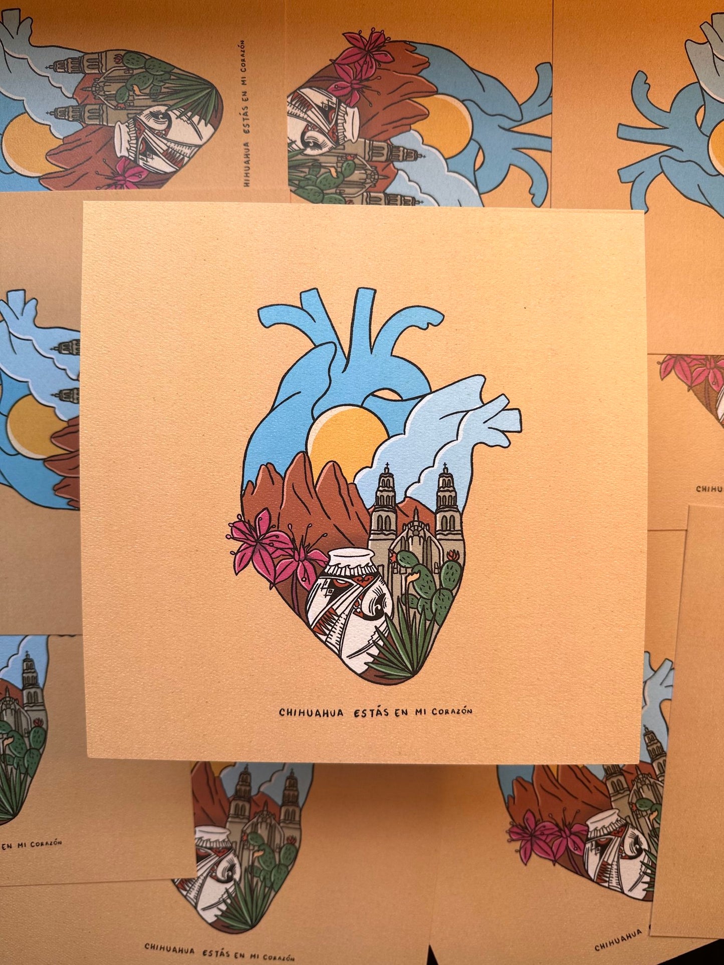 Chihuahua Corazon Print