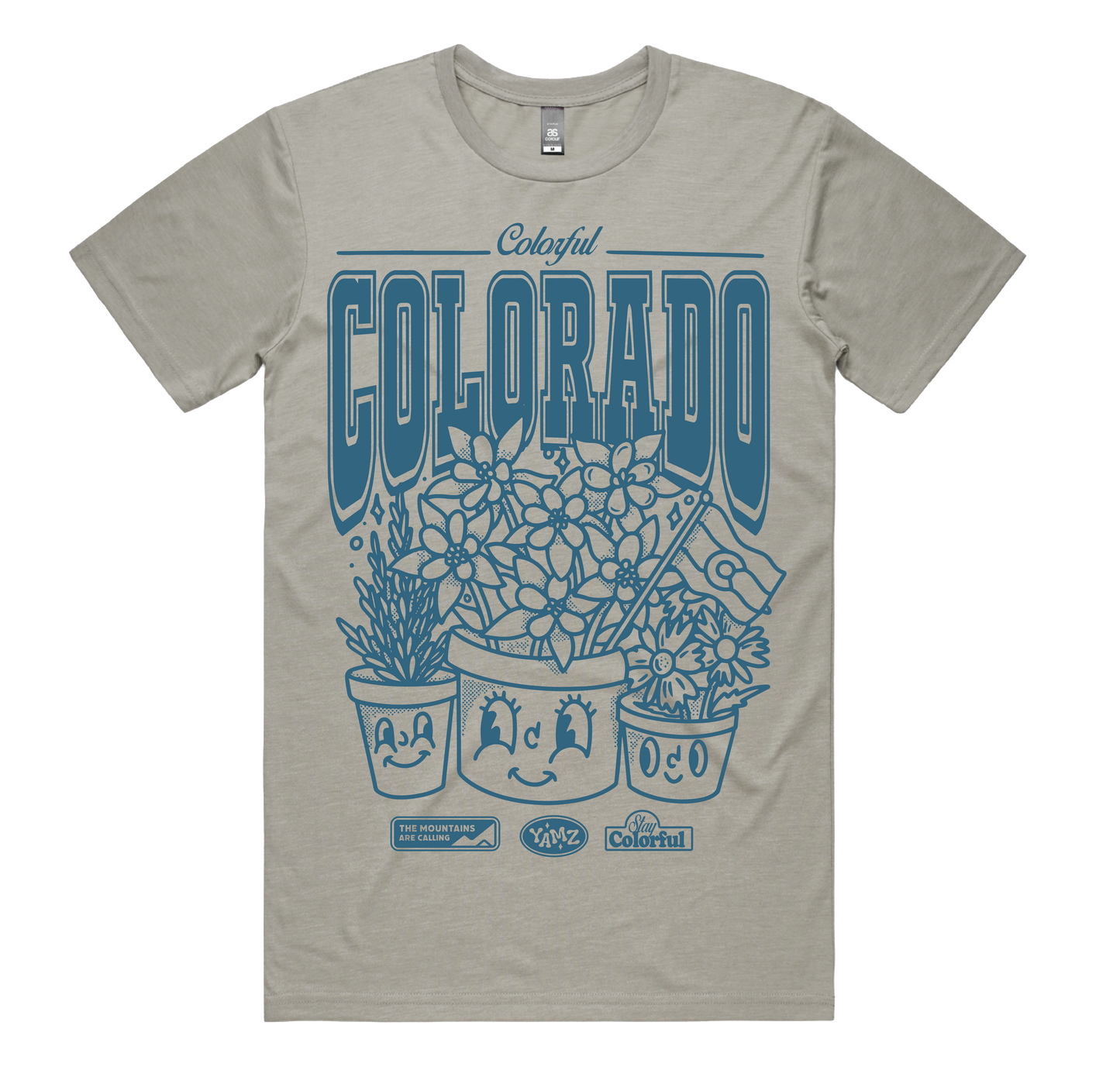 Colorful Colorado Tee | YAMZ WORLD Plantitas