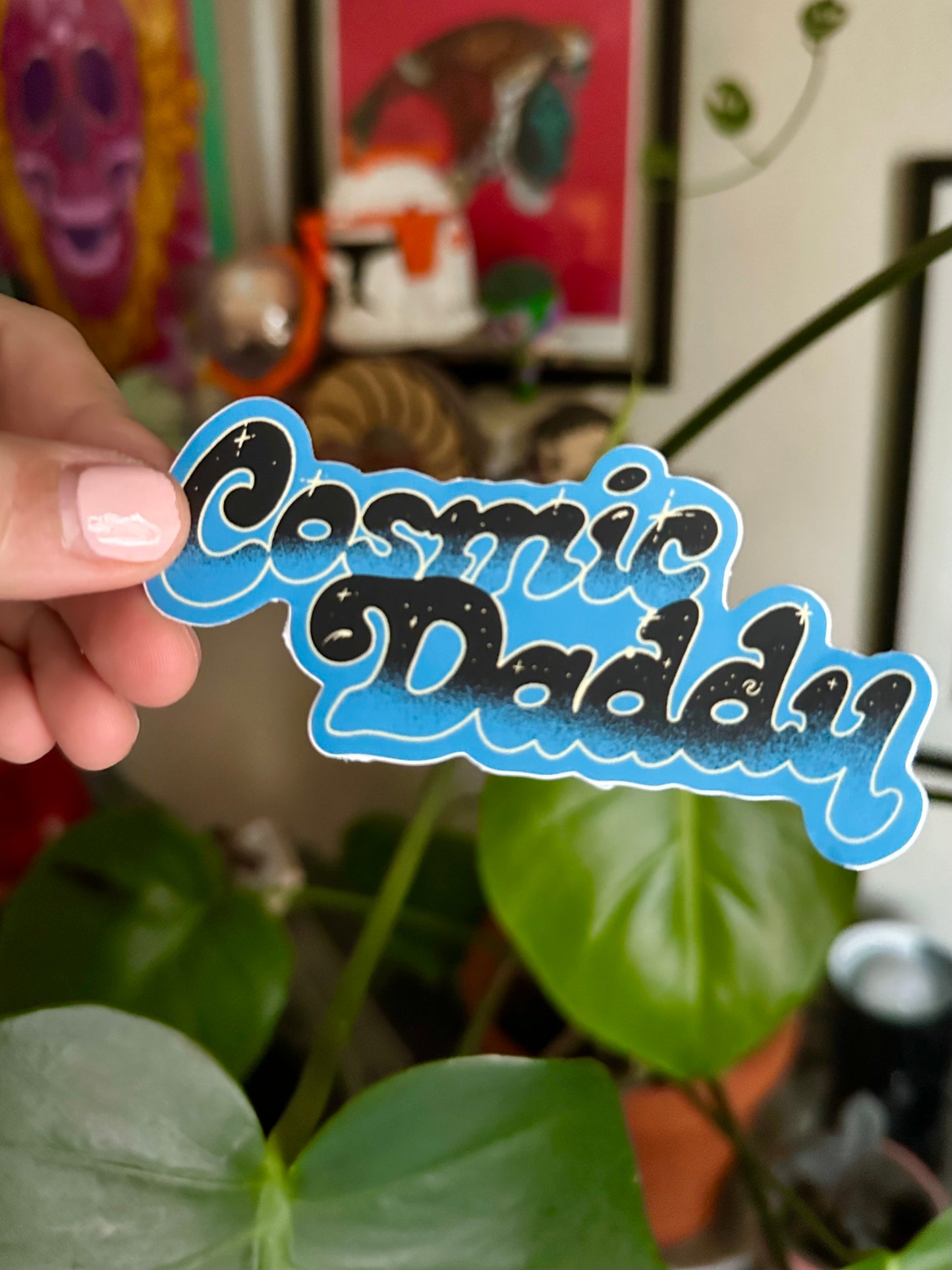 Cosmic Daddy Sticker