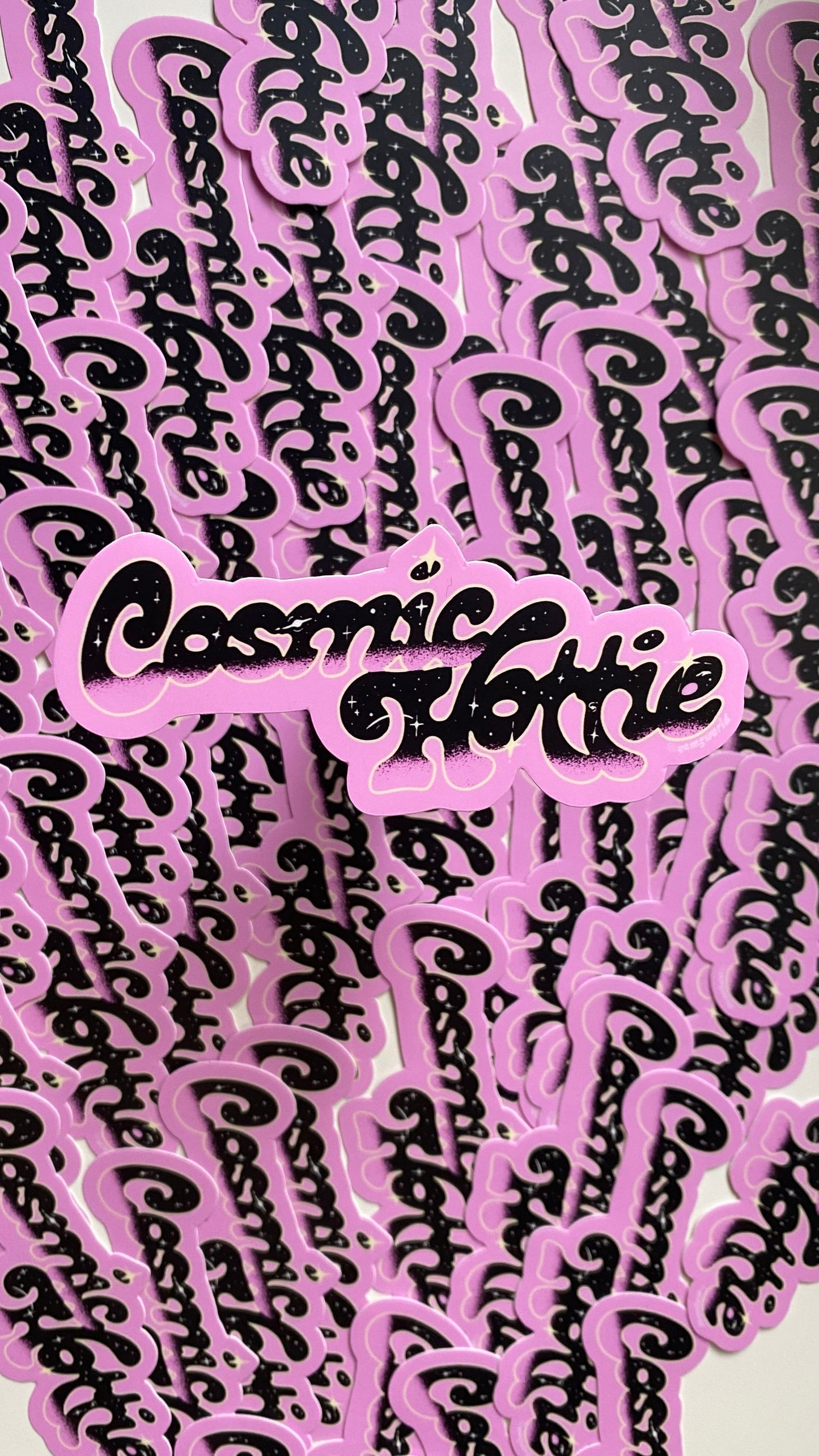 Cosmic Hottie Sticker