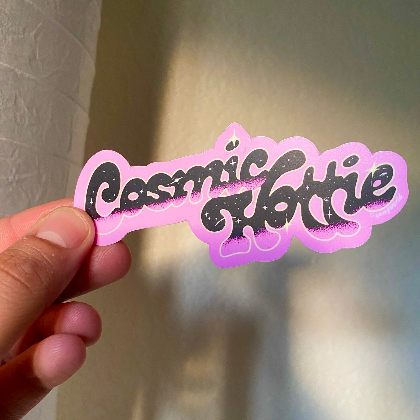 Cosmic Hottie Sticker