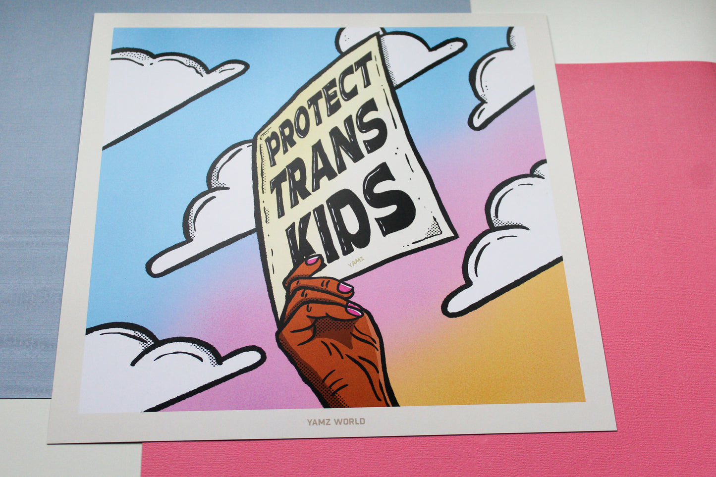 Protect trans kids print