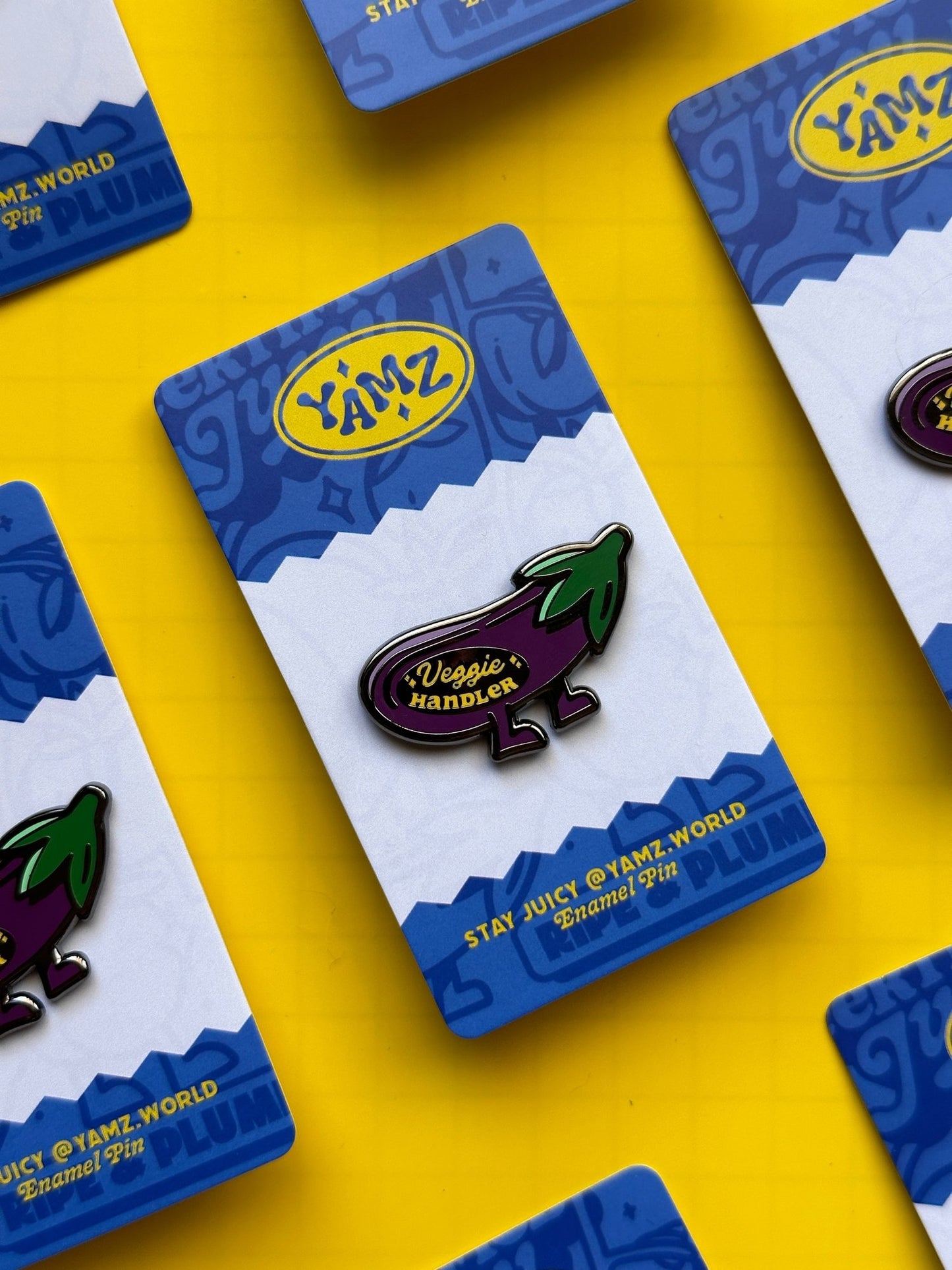 Eggplant Pin