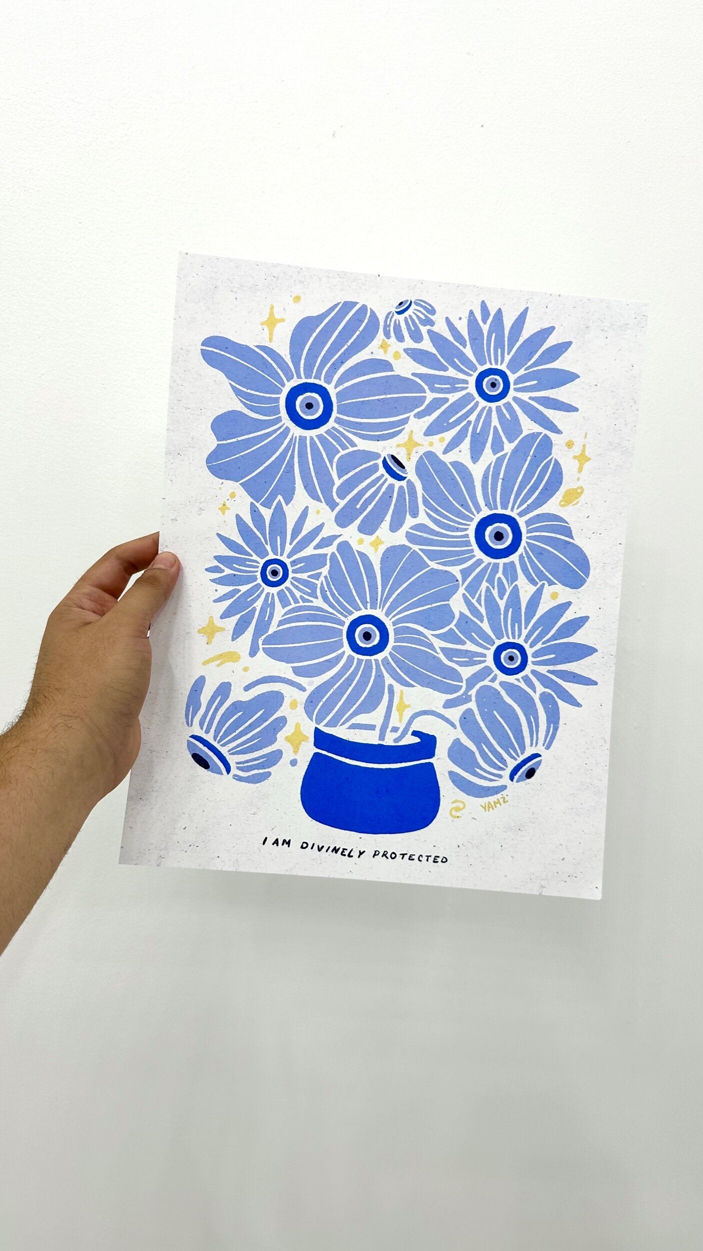Evil Eye Bouquet Print
