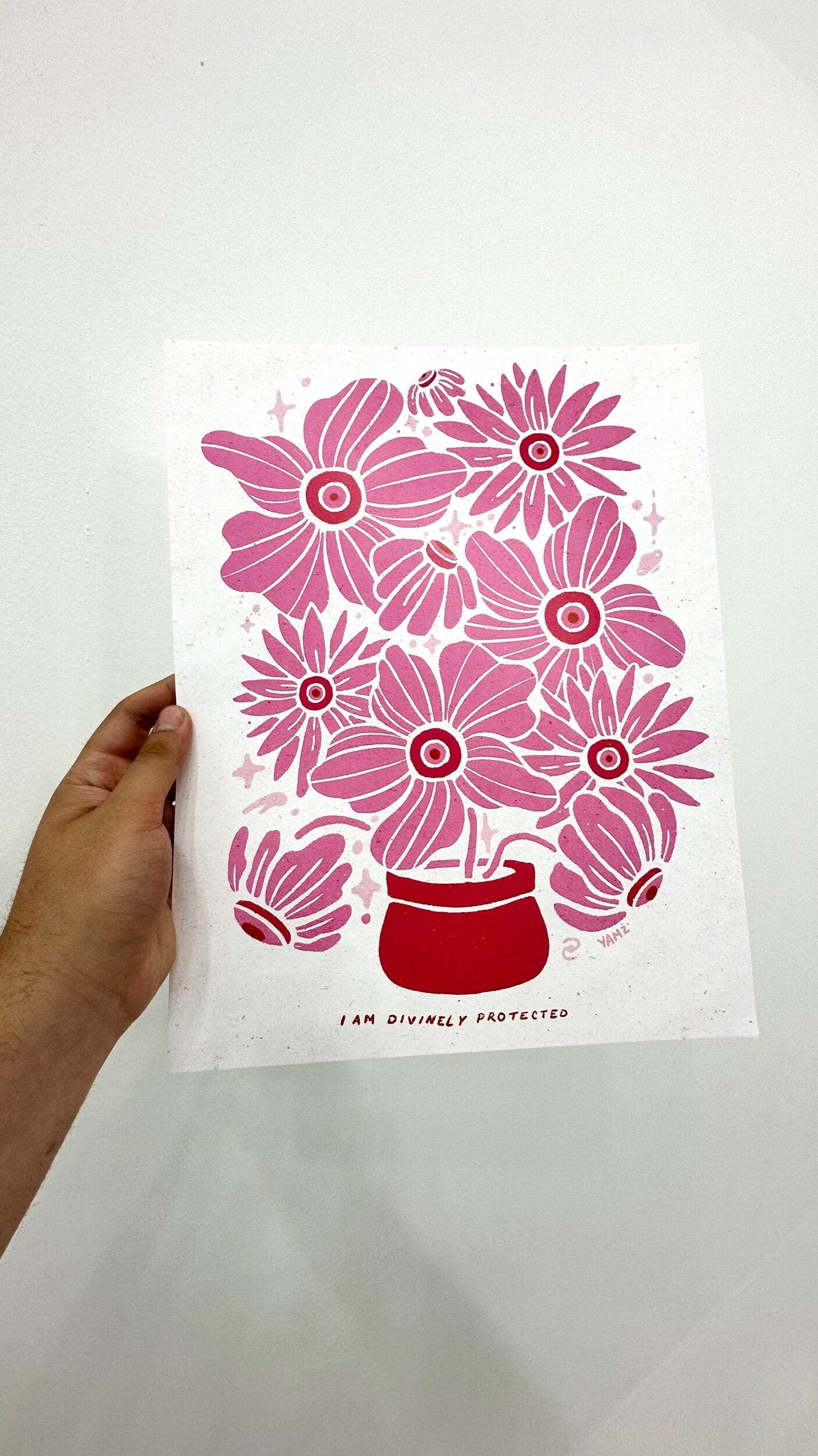 Evil Eye Bouquet Print