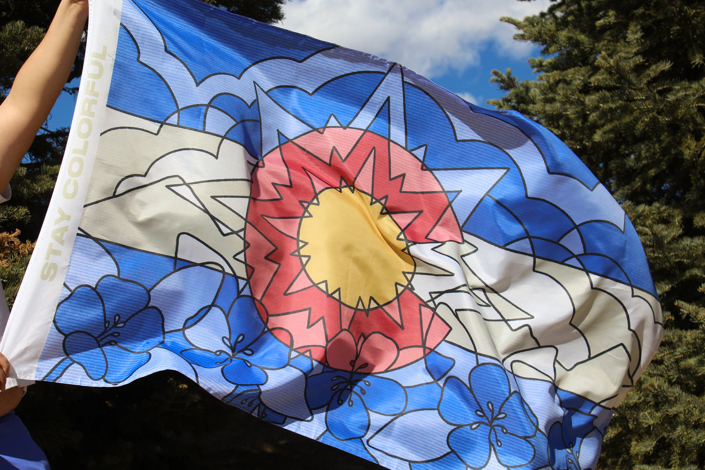 Flower Colorado Flag