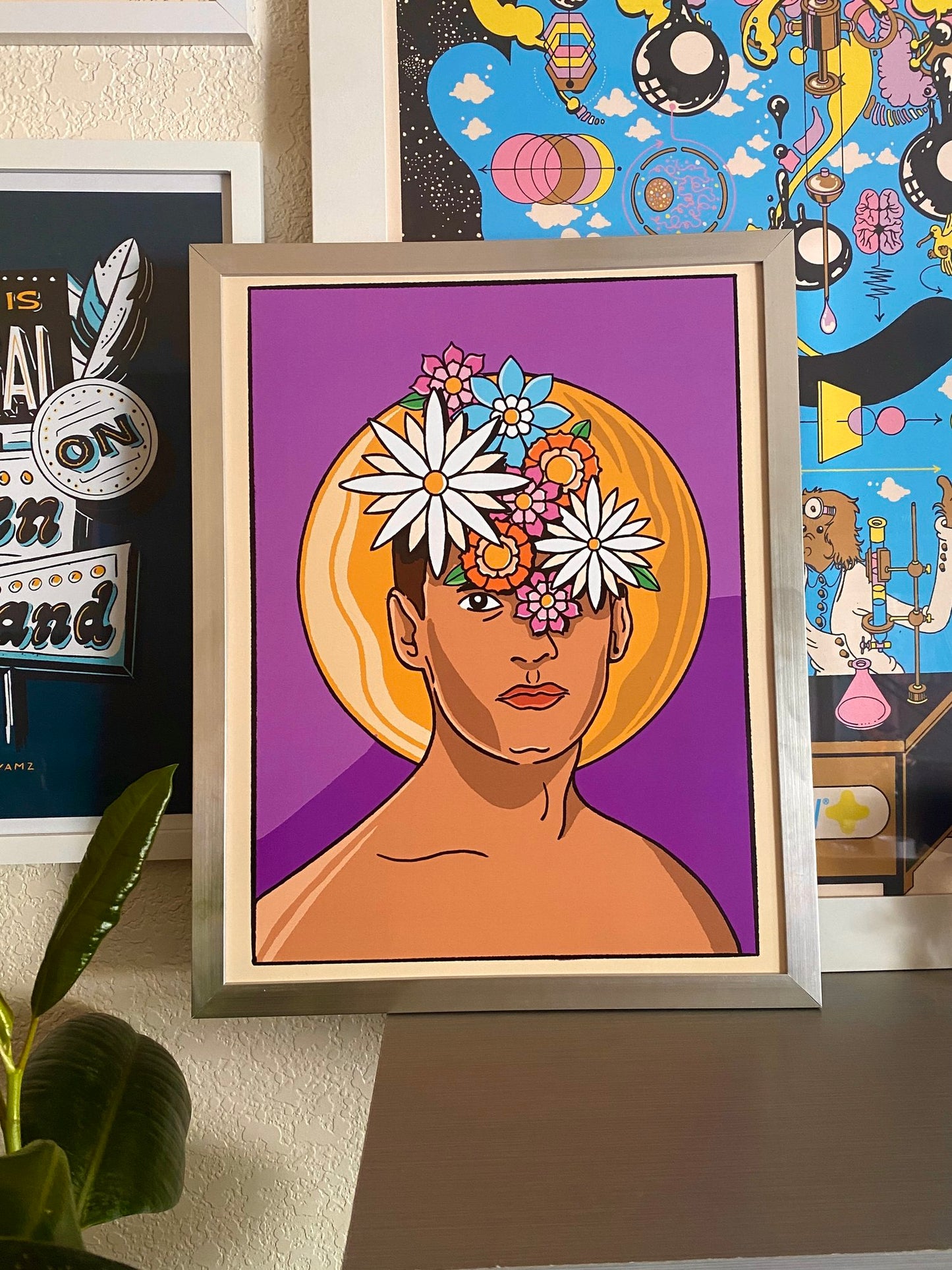 Flower Boy Print