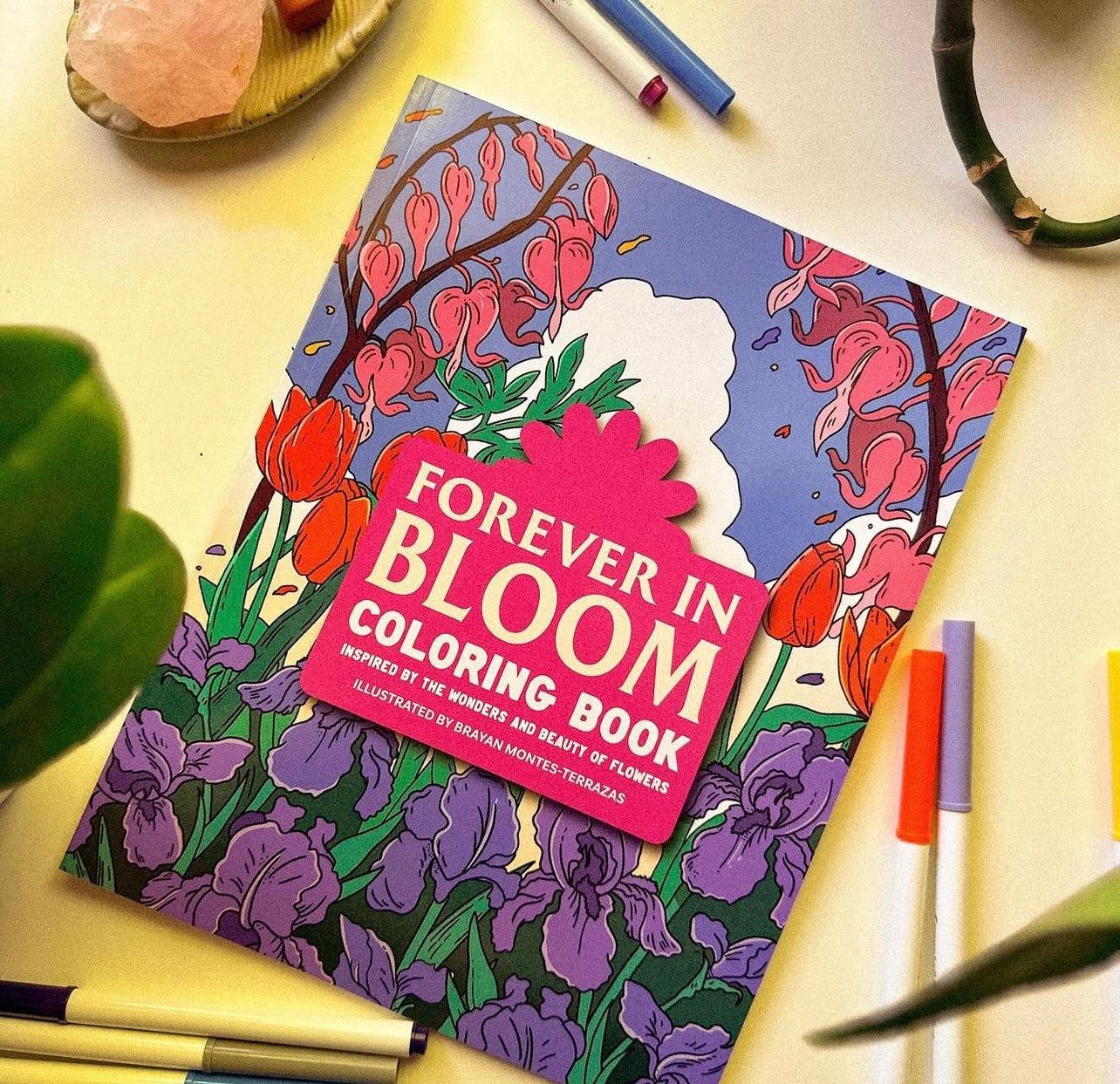 Forever In Bloom | 48-Page Coloring Book