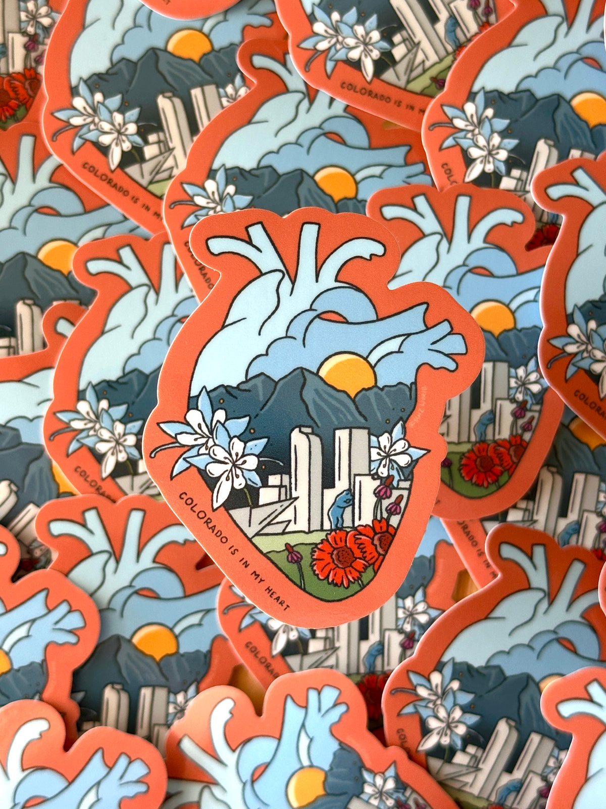 Colorado Heart Sticker