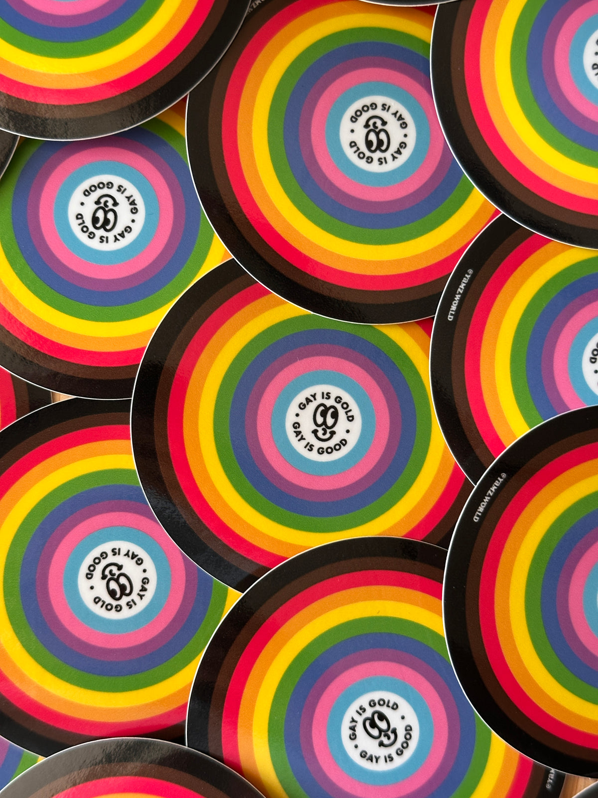 Gay is Gold Sticker