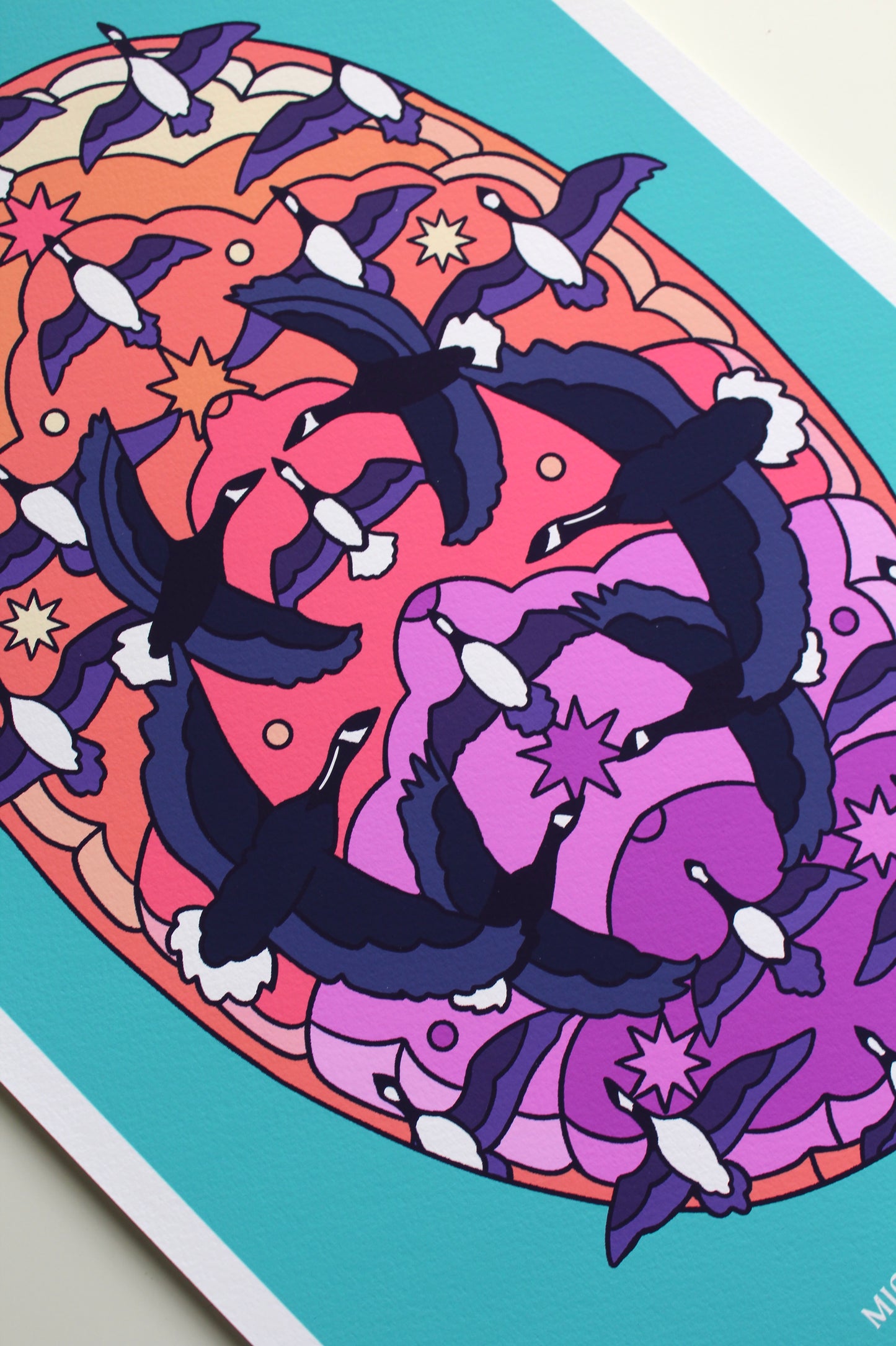 Geese Migration - Limited Edition Art Print