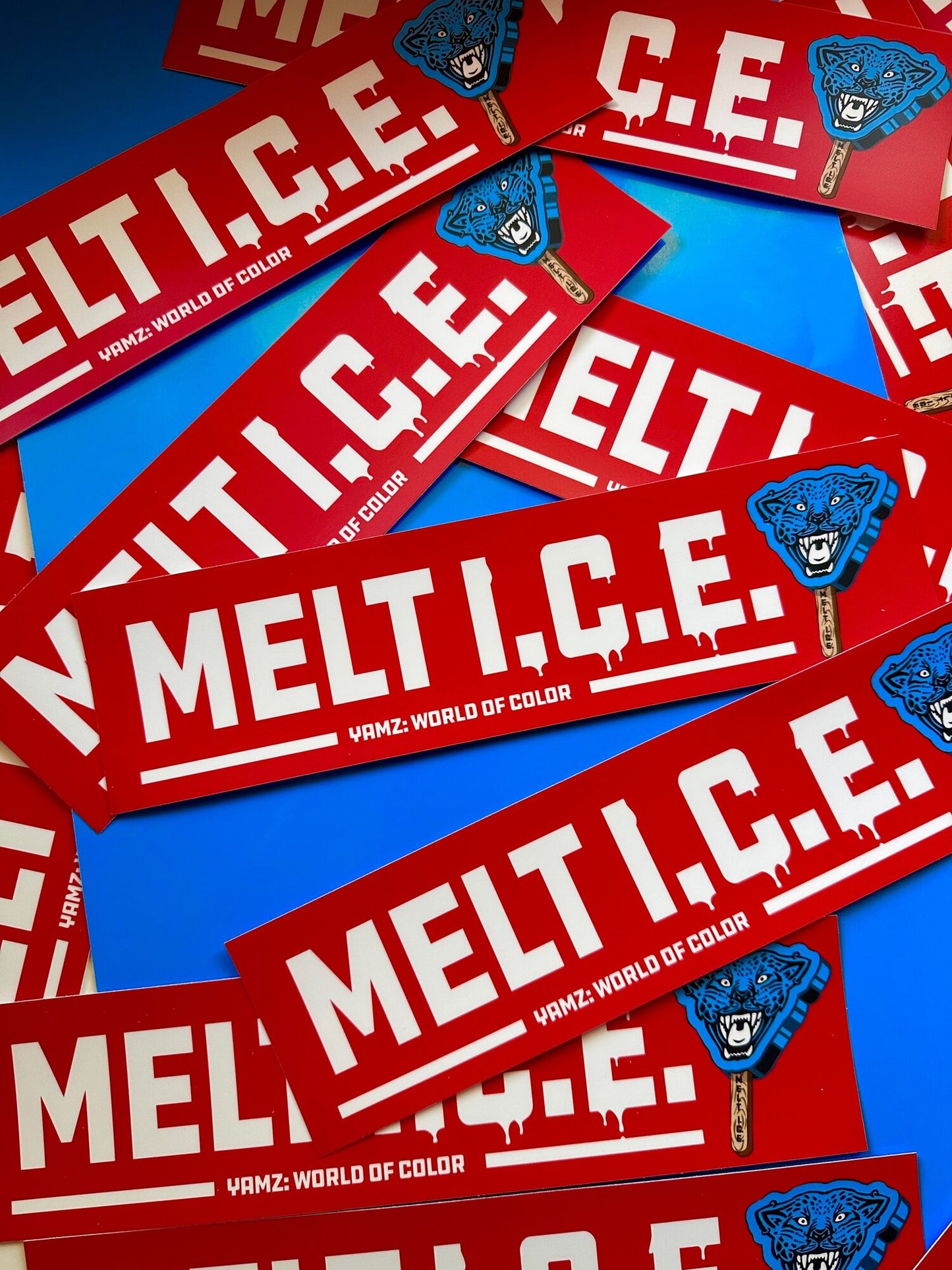 Melt I.C.E. Bumper Sticker