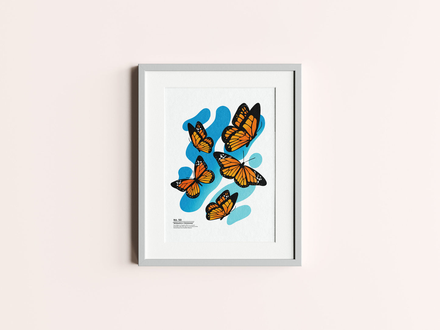 Monarch Crossing Print