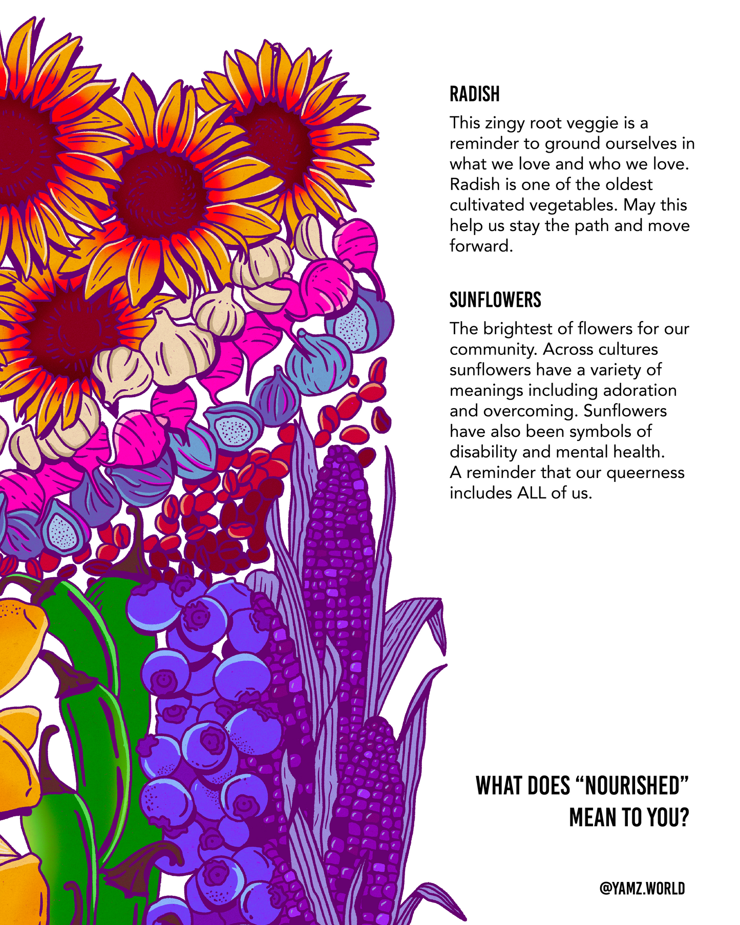 Nourished - Vegetable Pride Flag