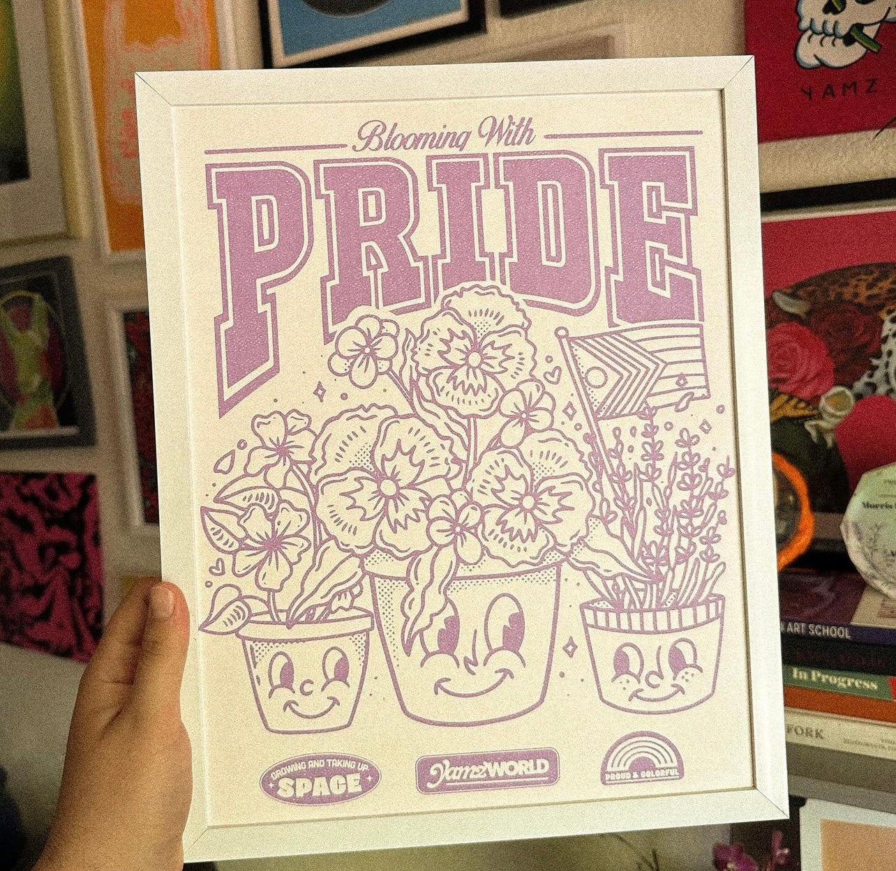 Blooming With Pride Print