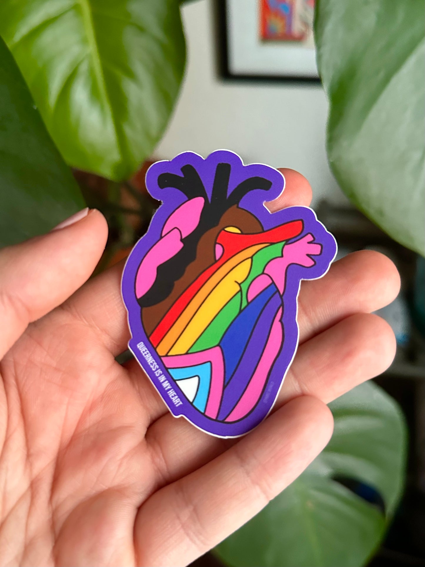 Queer Heart Sticker