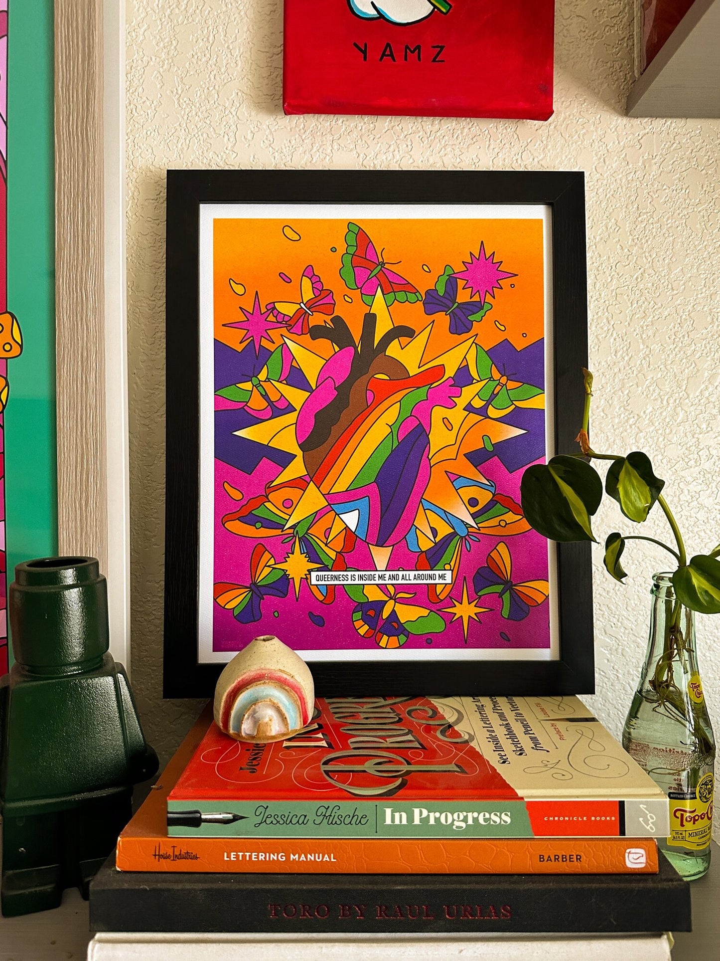 Queerness Is In My Heart Print