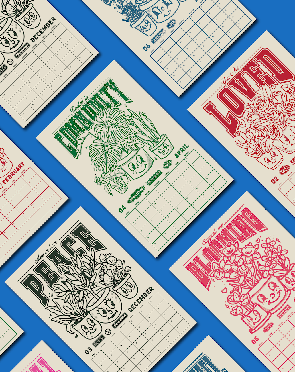 2026 Calendar - A Year of Plantitas