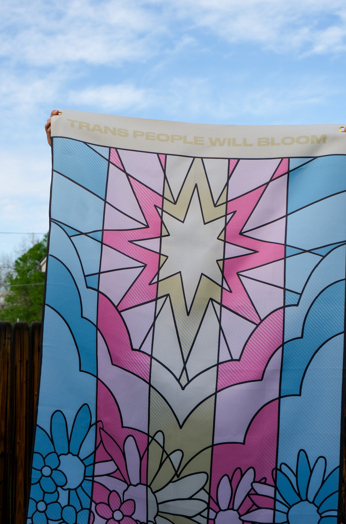Flower Trans Flag – YAMZ WORLD Store
