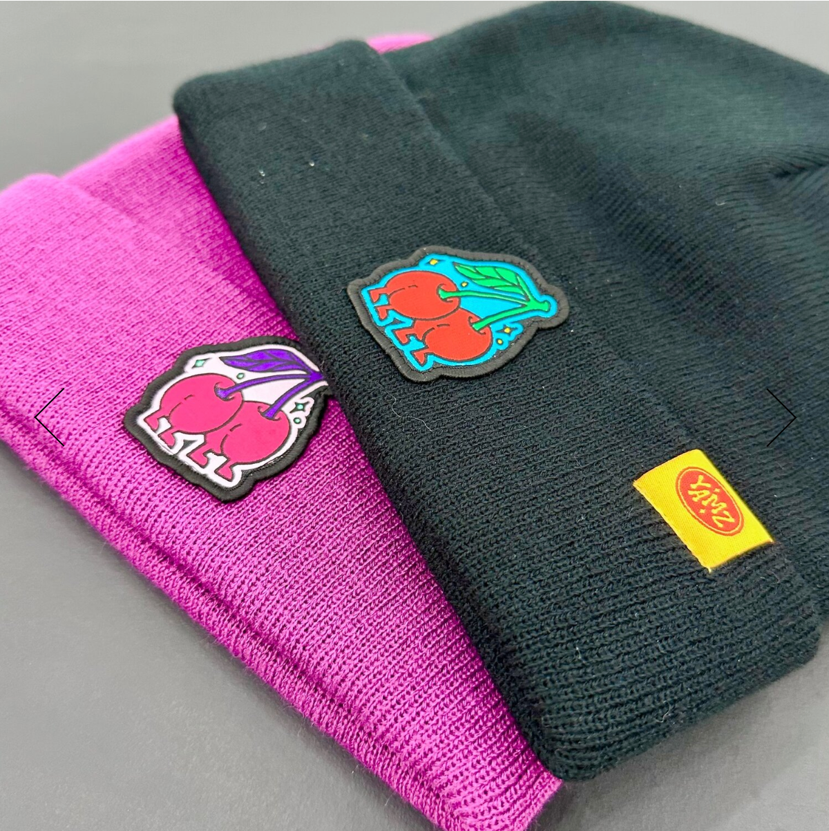 Cherry Butts Patch Beanie