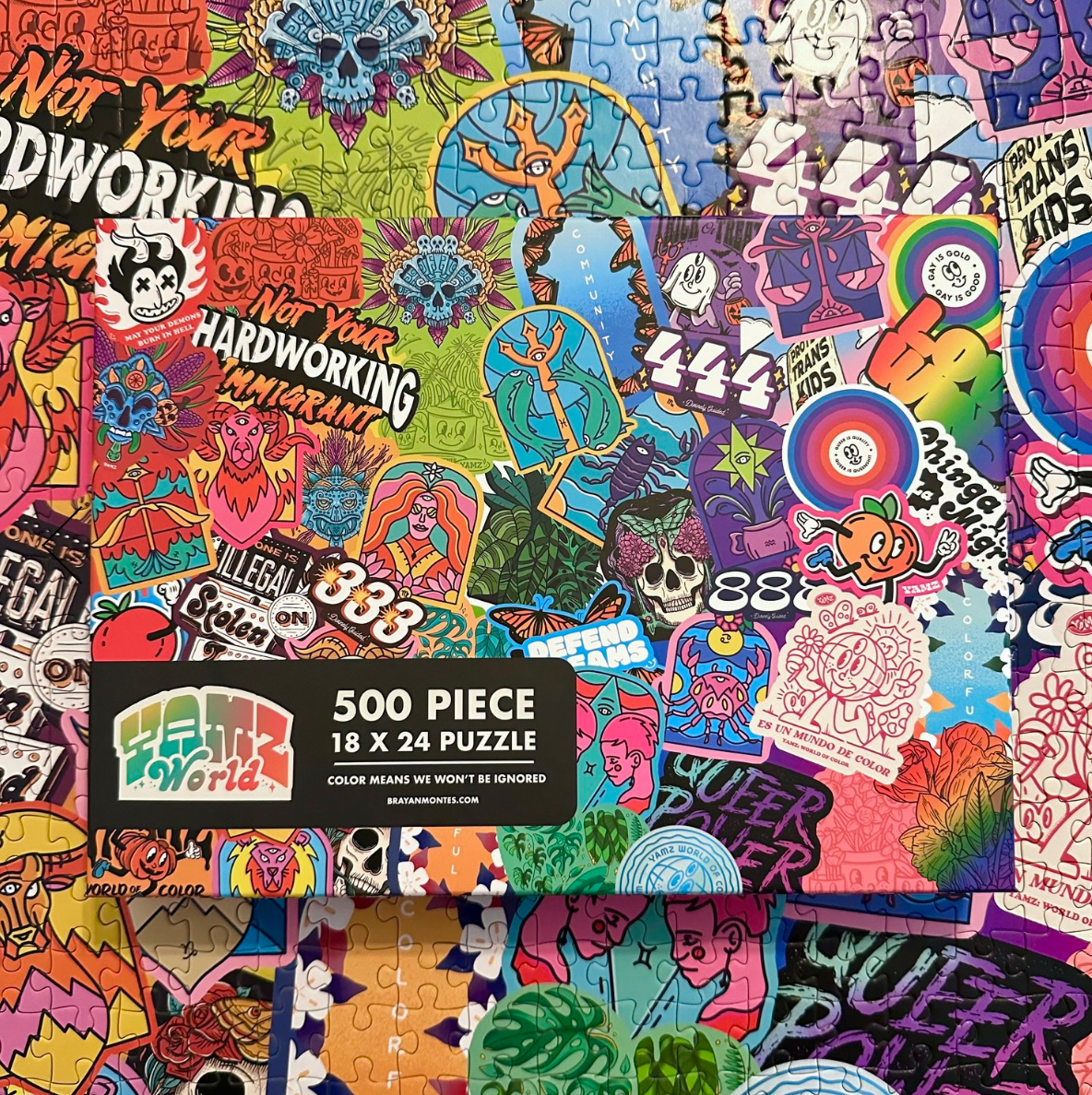 YAMZ Collage Puzzle