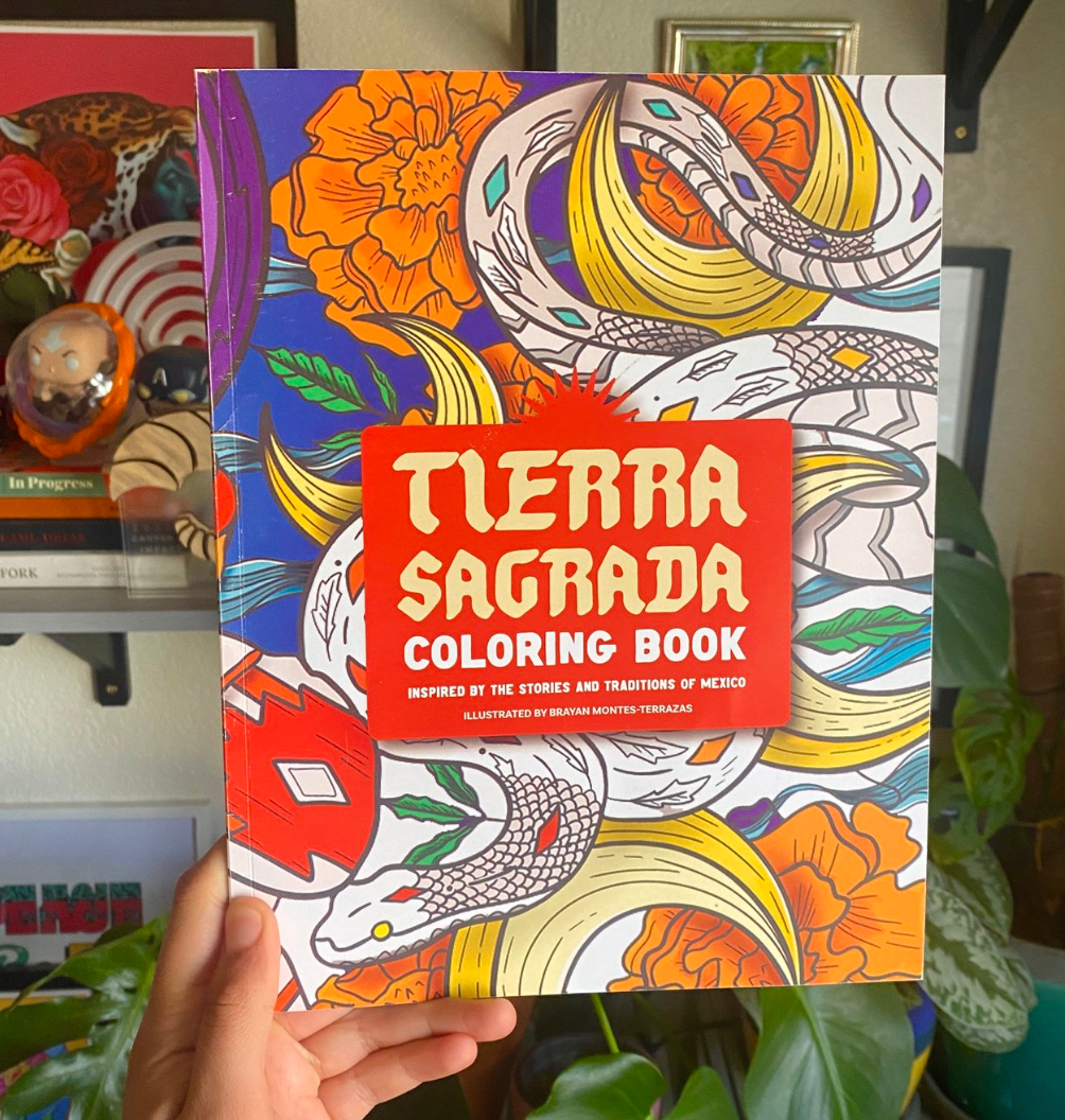 Tierra Sagrada | 48-Page Coloring Book