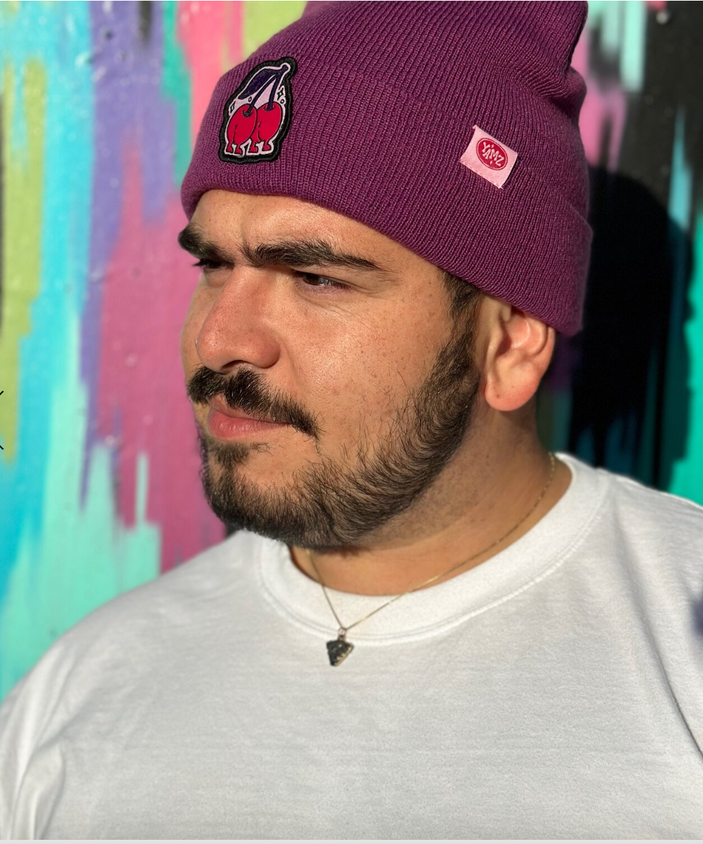 Cherry Butts Patch Beanie