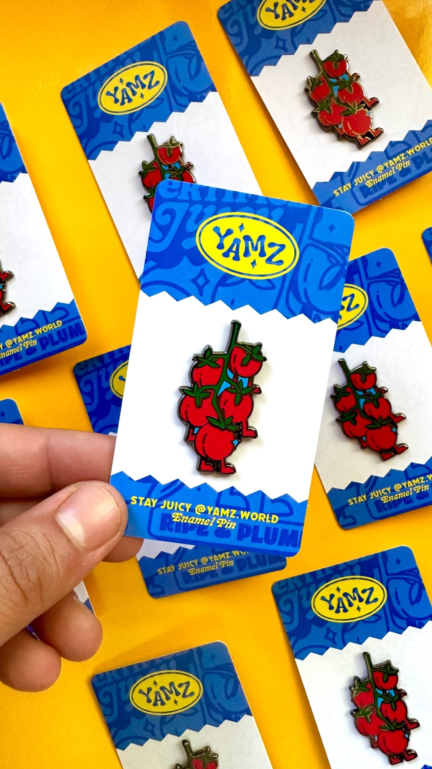 Tomato Butts Pin