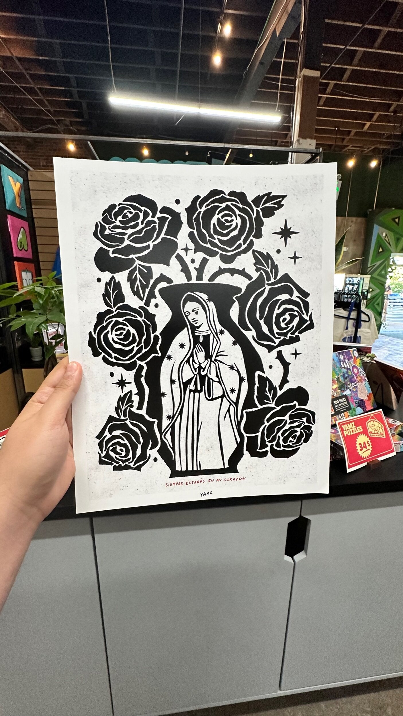 Nuestra Viergencita Print