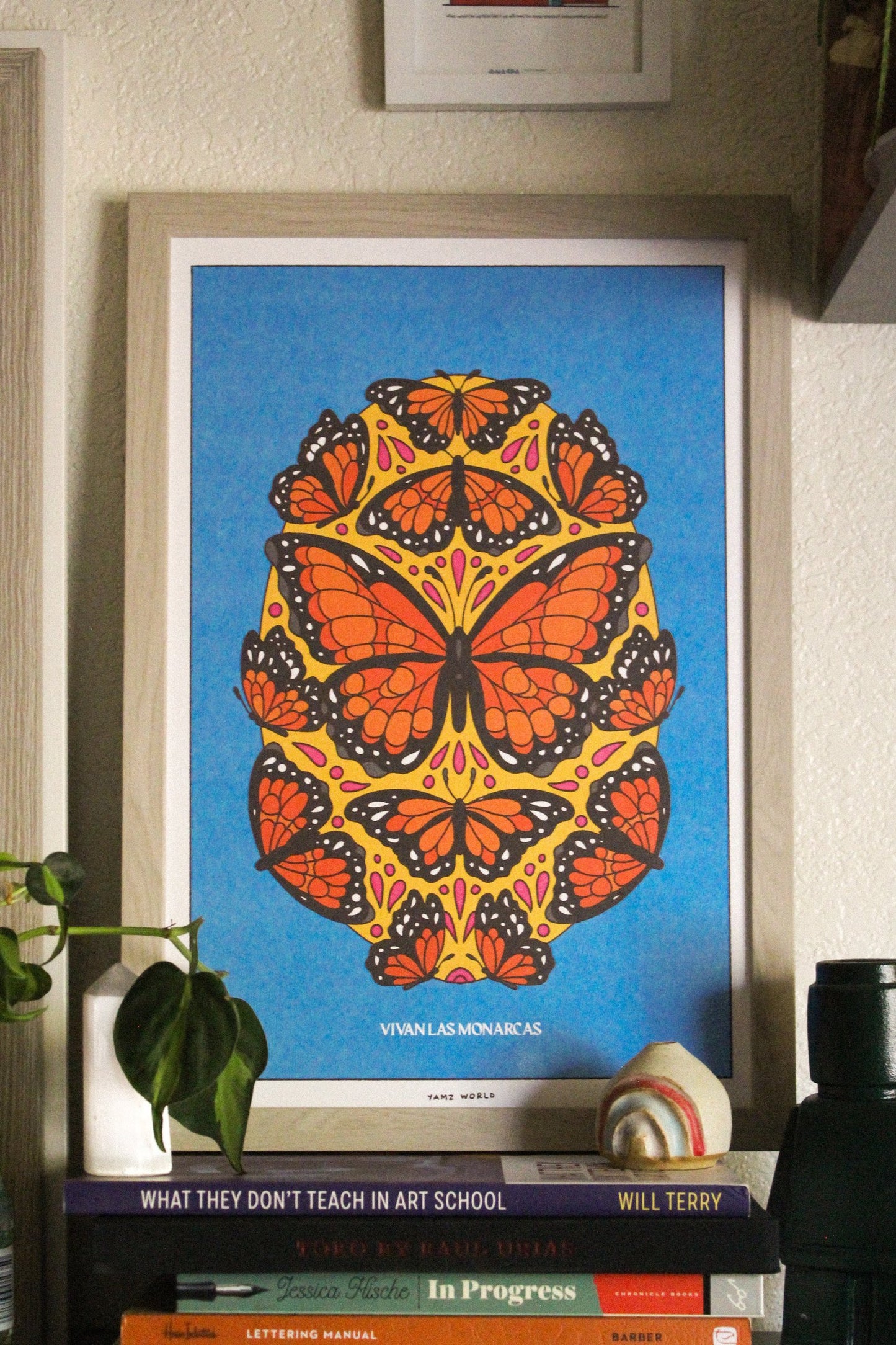 Vivan Las Monarcas Print