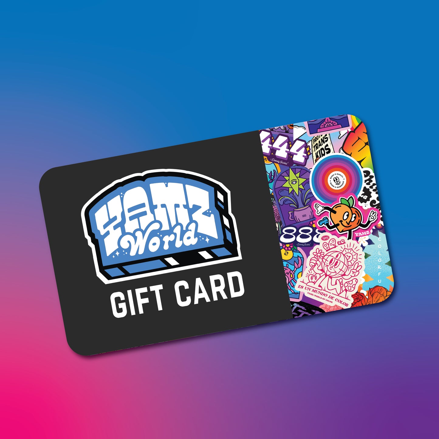 YAMZ World Gift card