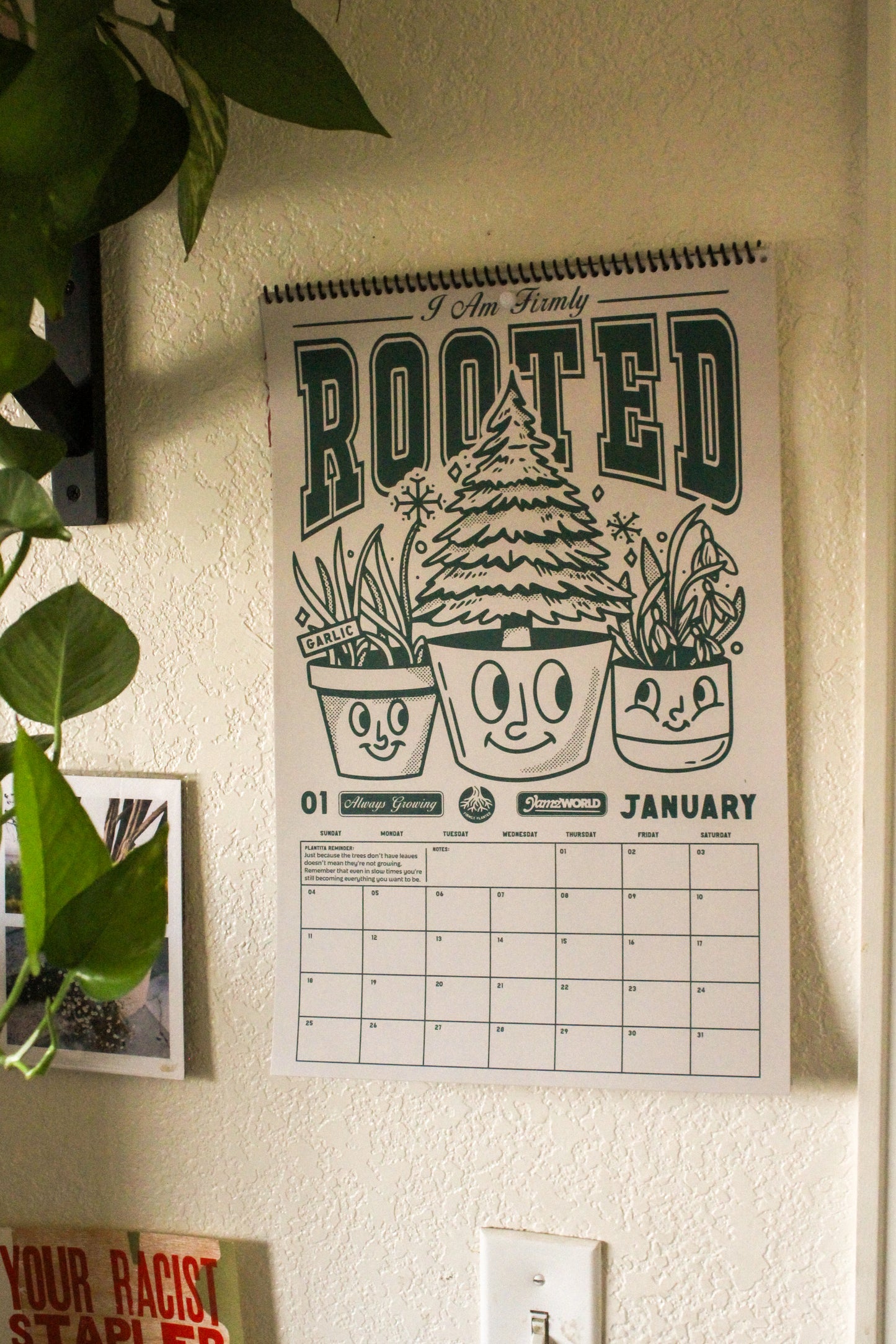2026 Calendar - A Year of Plantitas
