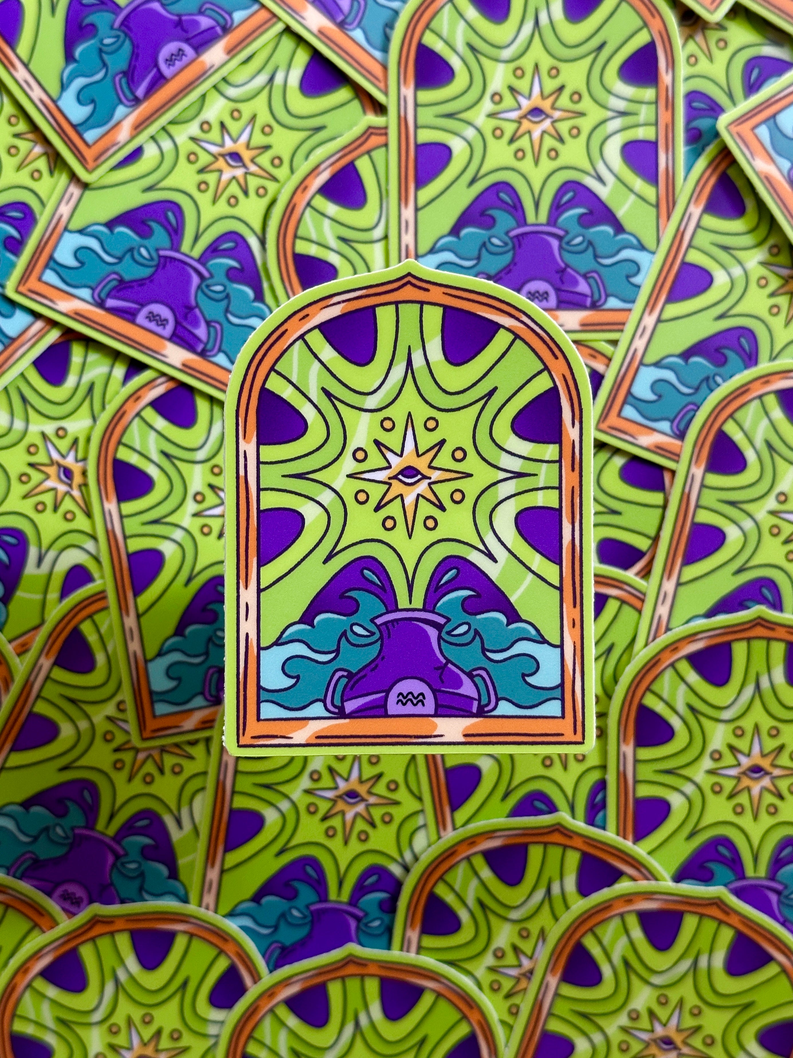 Astrology Sign Stickers - Yamz Heralds of the divine – YAMZ WORLD