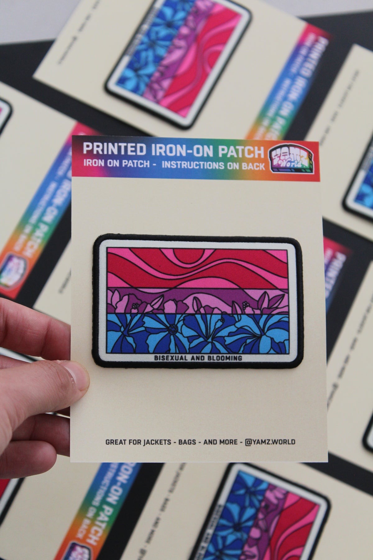 Bisexual Flag Iron-On Patch
