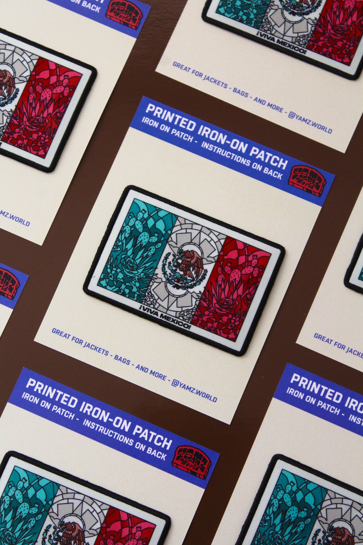 Mexico Flag Iron-On Patch