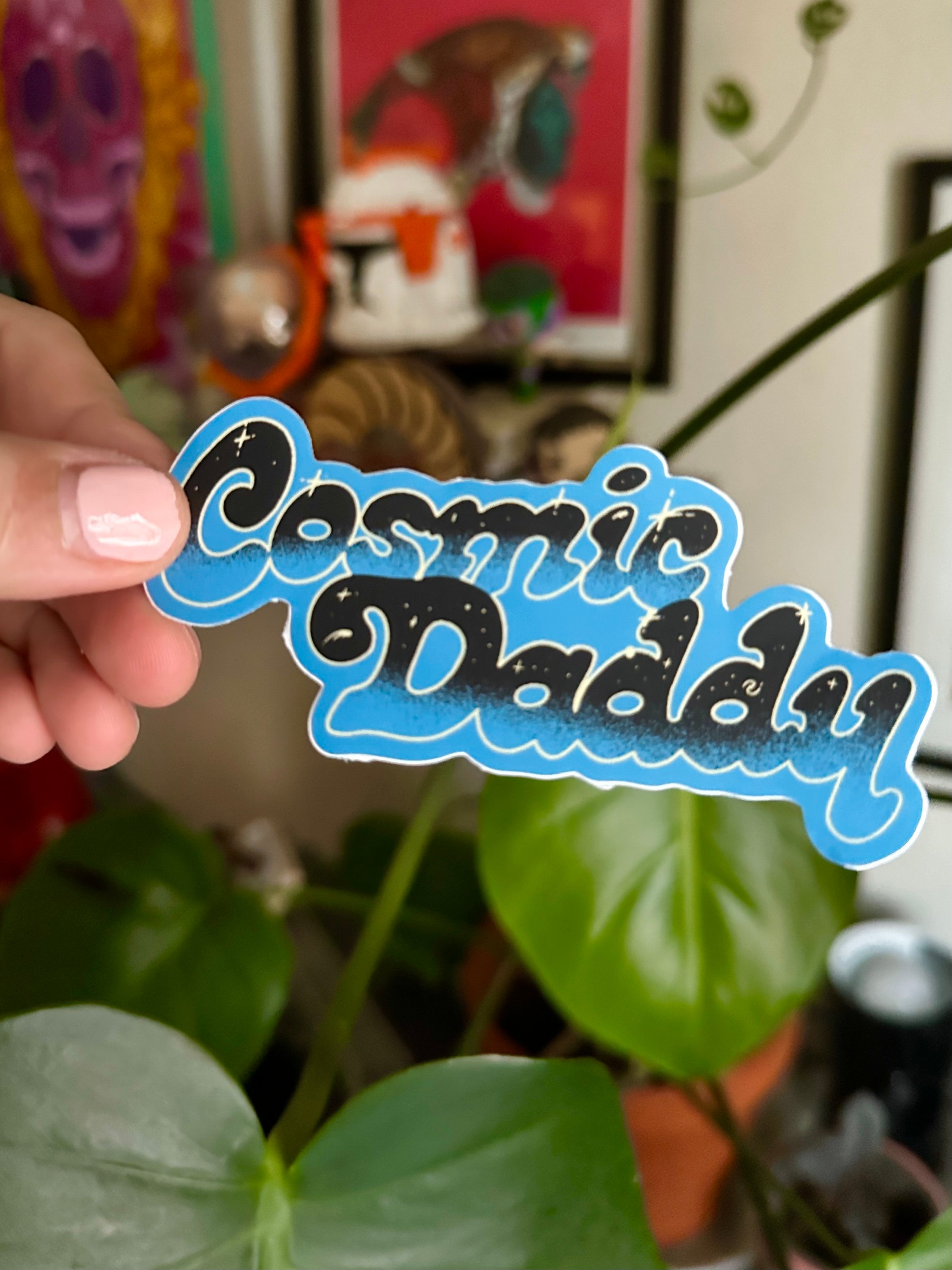 Daddy Razor Sticker Cosmic Daddy Sticker – YAMZ WORLD Store