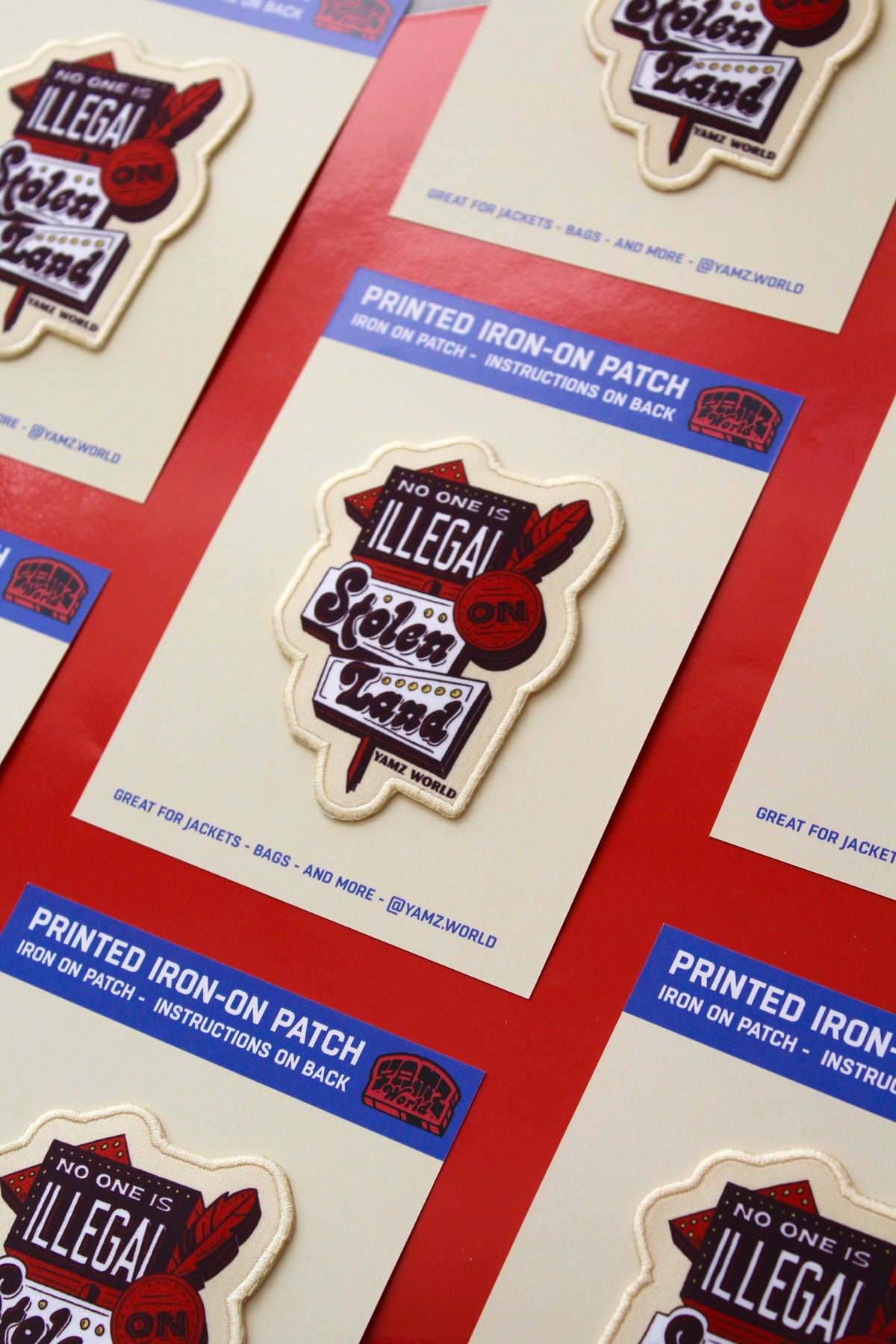 Stolen Land Iron-On Patch