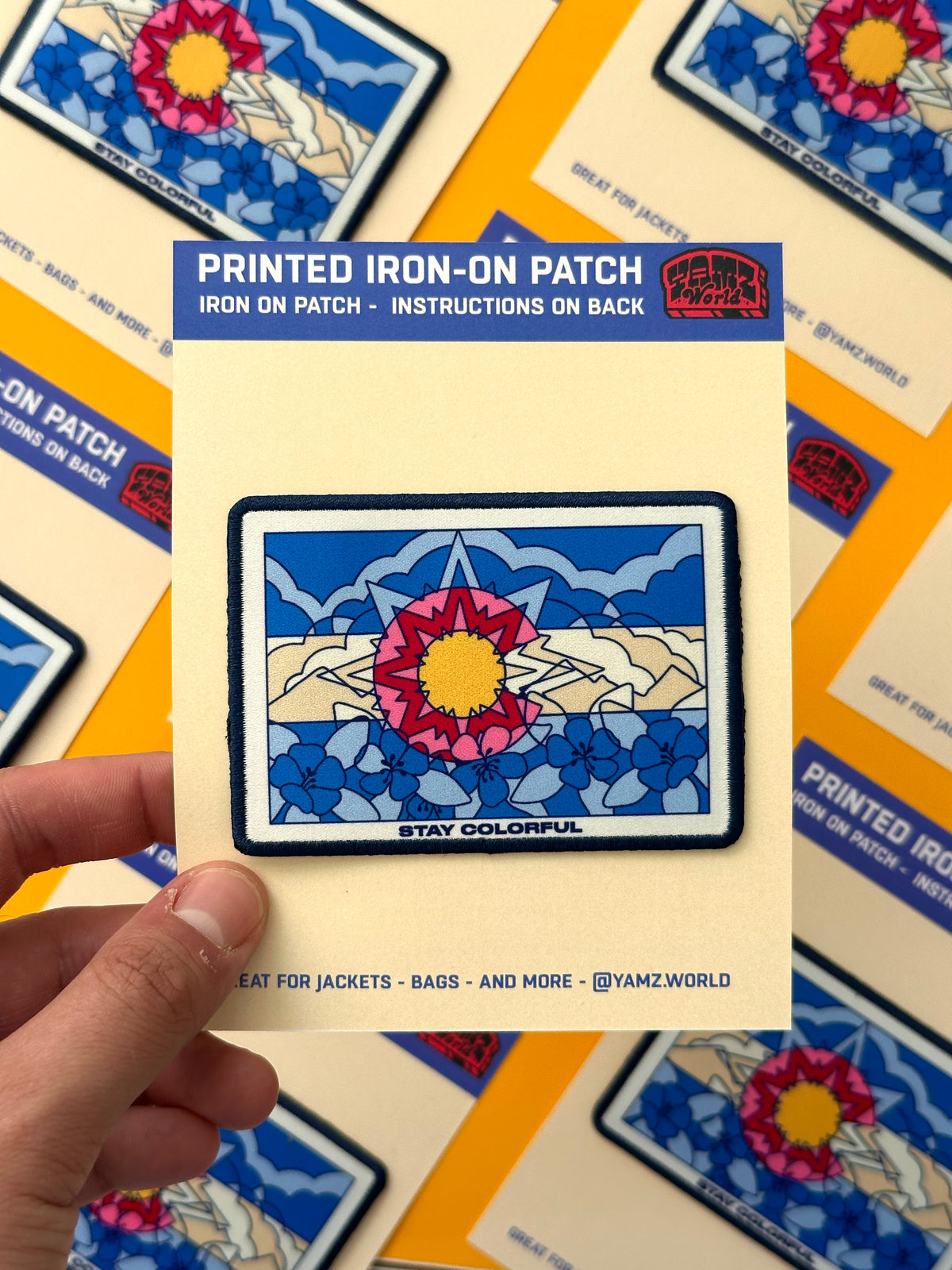 Colorado flag Iron-On Patch