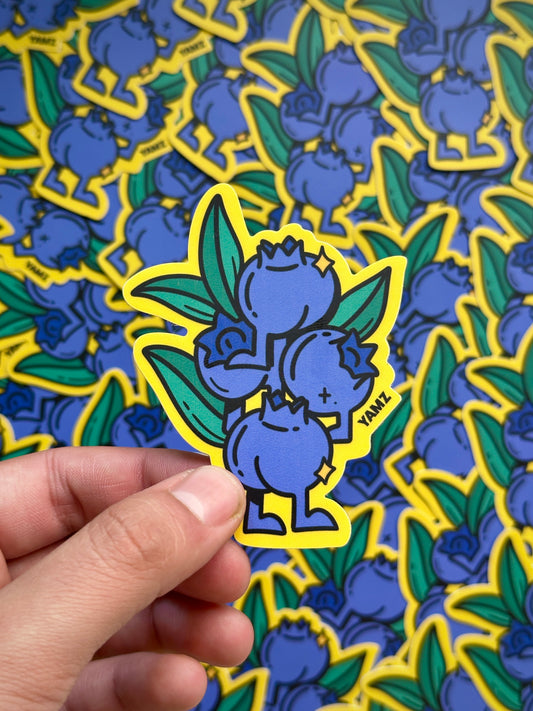 Blueberry Butt Sticker
