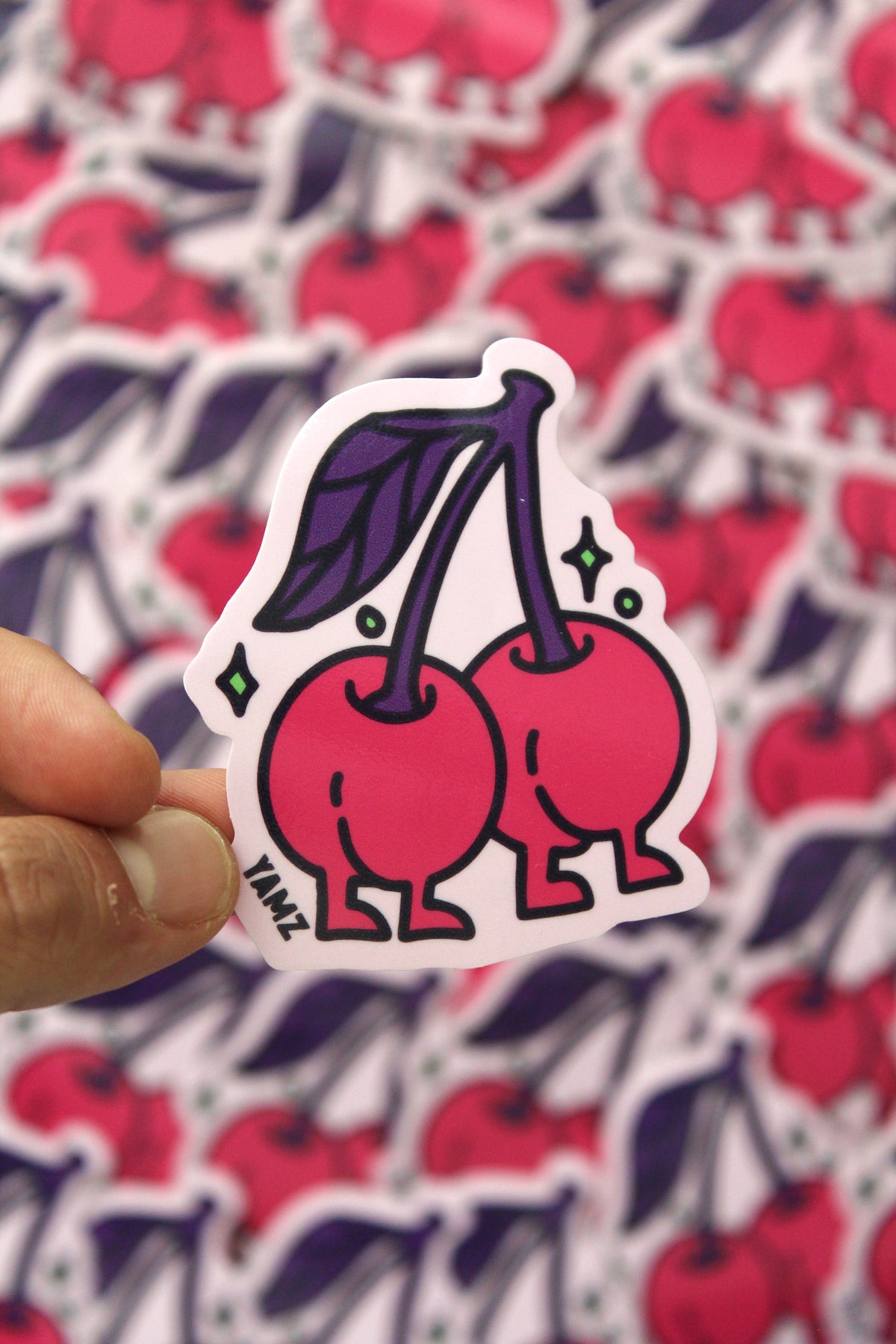 Cherry Butt Sticker