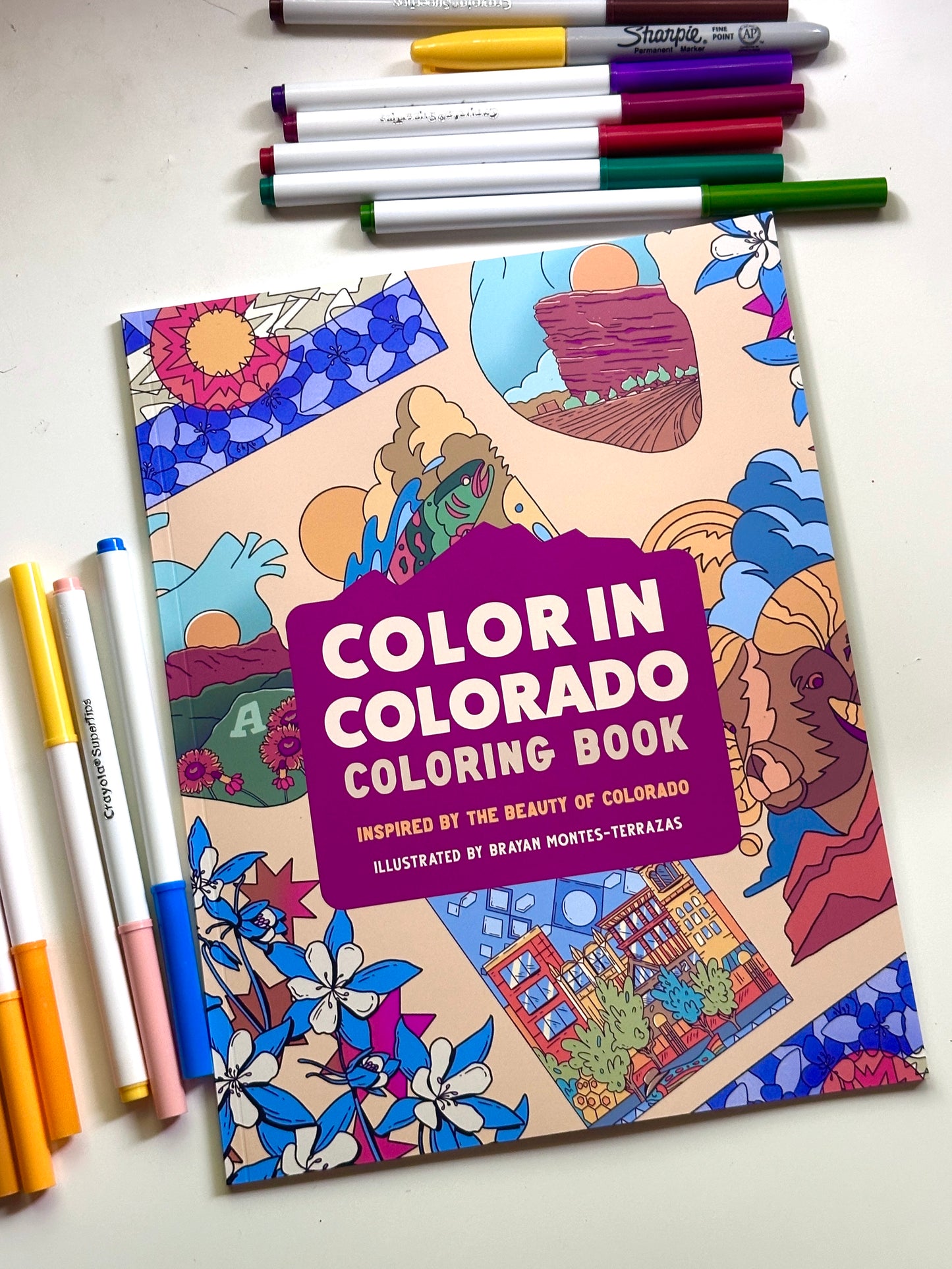 Color in Colorado Coloring Book