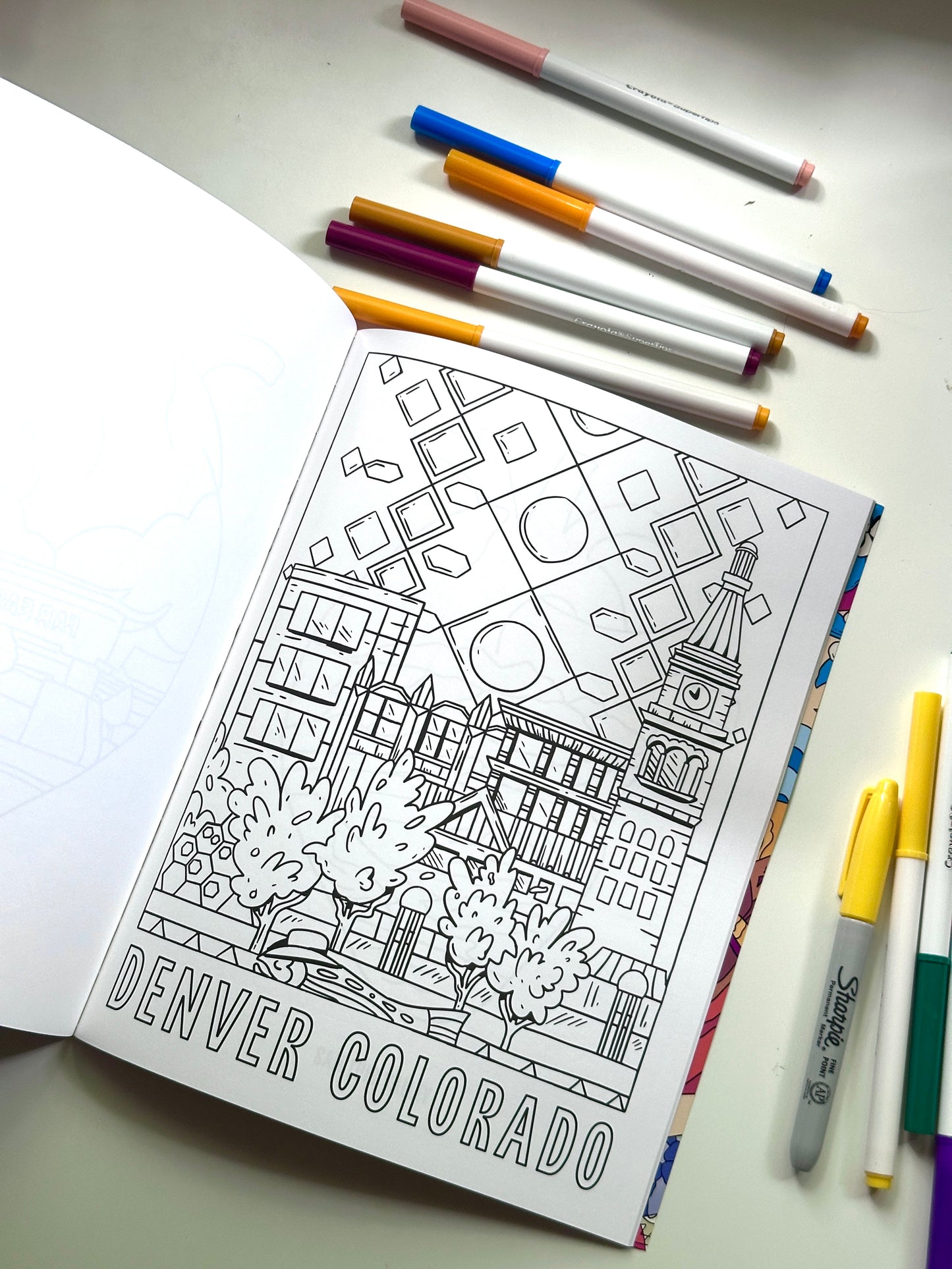 Color in Colorado Coloring Book